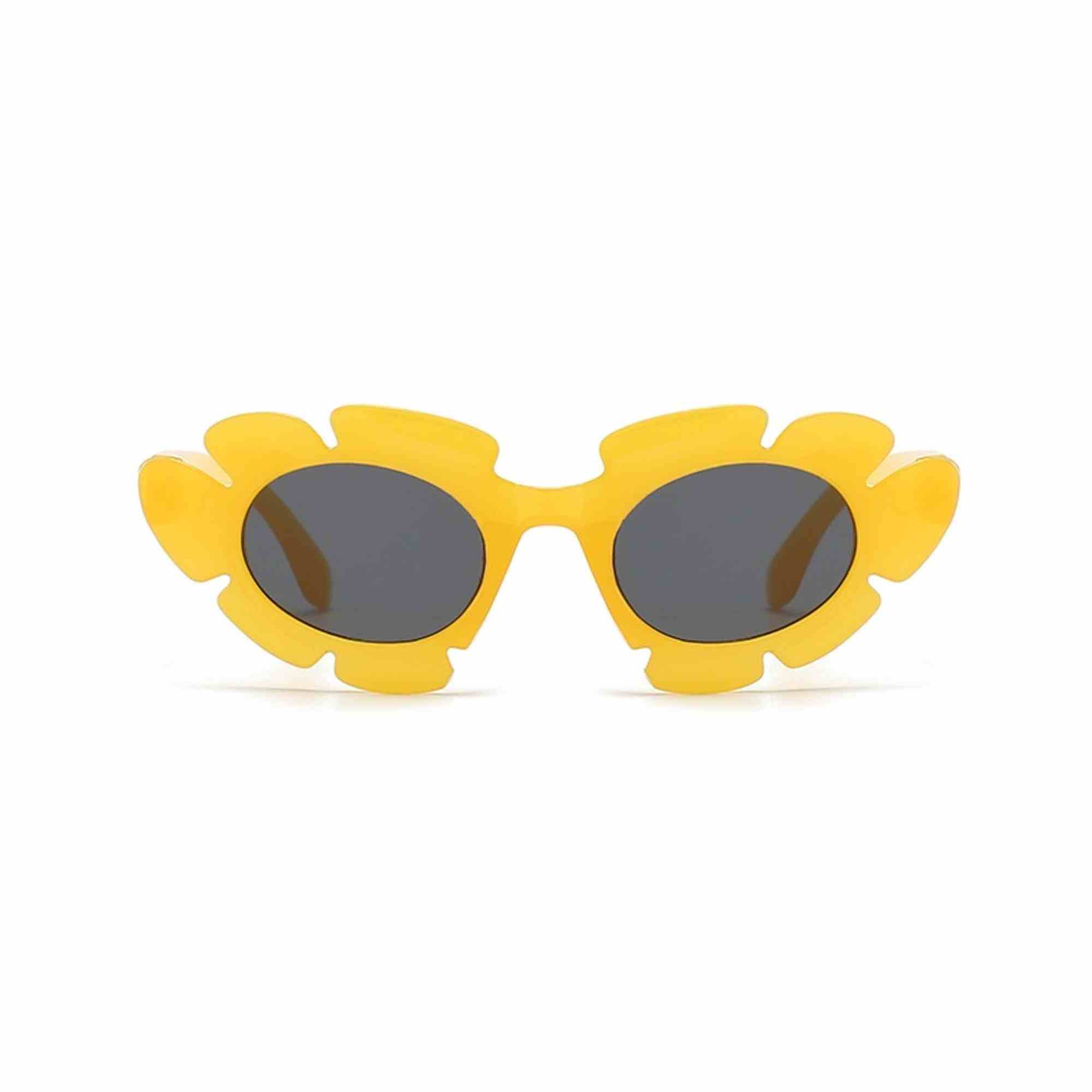 AUGEN Casual Oval Plastic Unisex Sunglasses UV 400 Protected Small Size (184-C3)