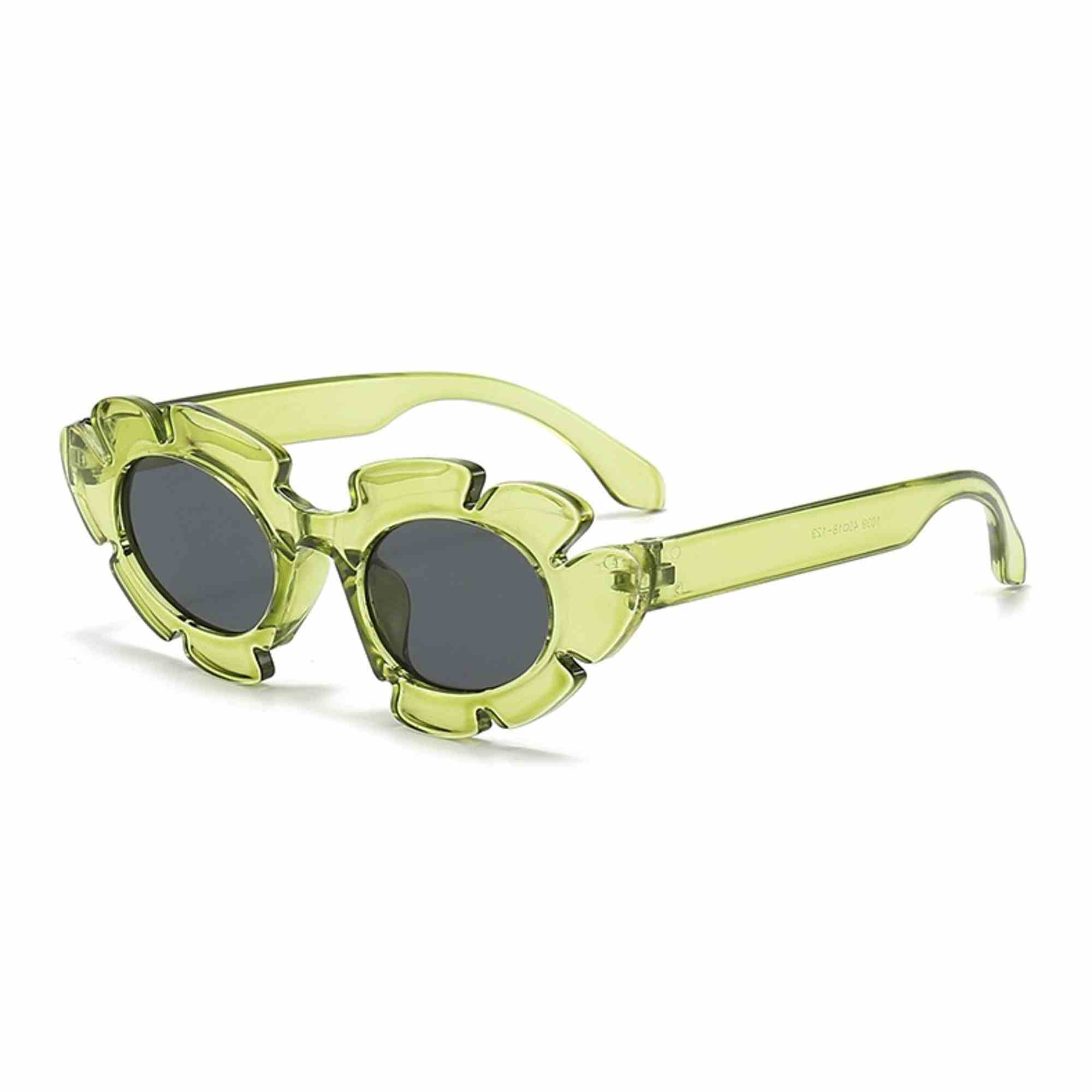 AUGEN Casual Oval Plastic Unisex Sunglasses UV 400 Protected Small Size (184-C6)