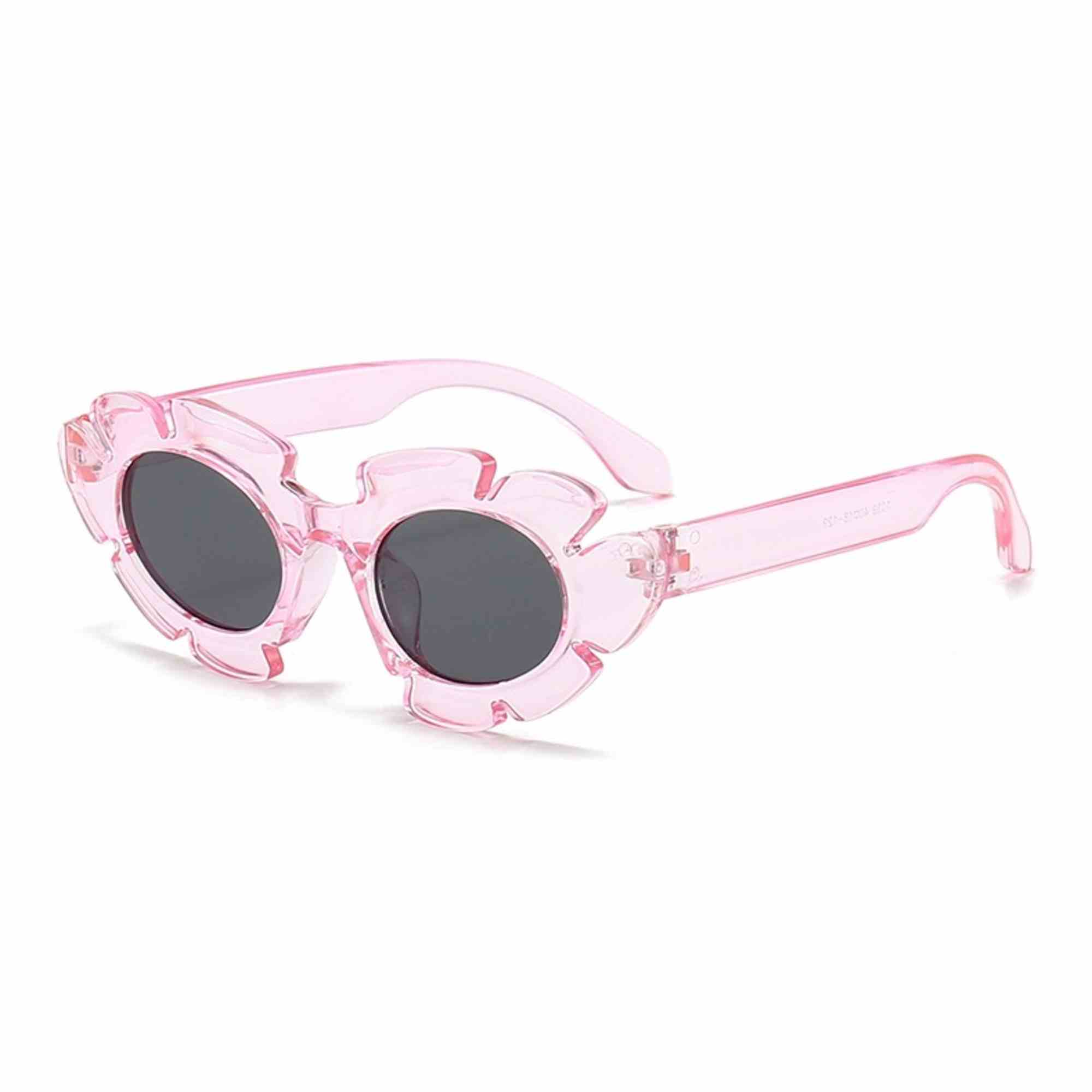 AUGEN Casual Oval Plastic Unisex Sunglasses UV 400 Protected Small Size (184-C7)