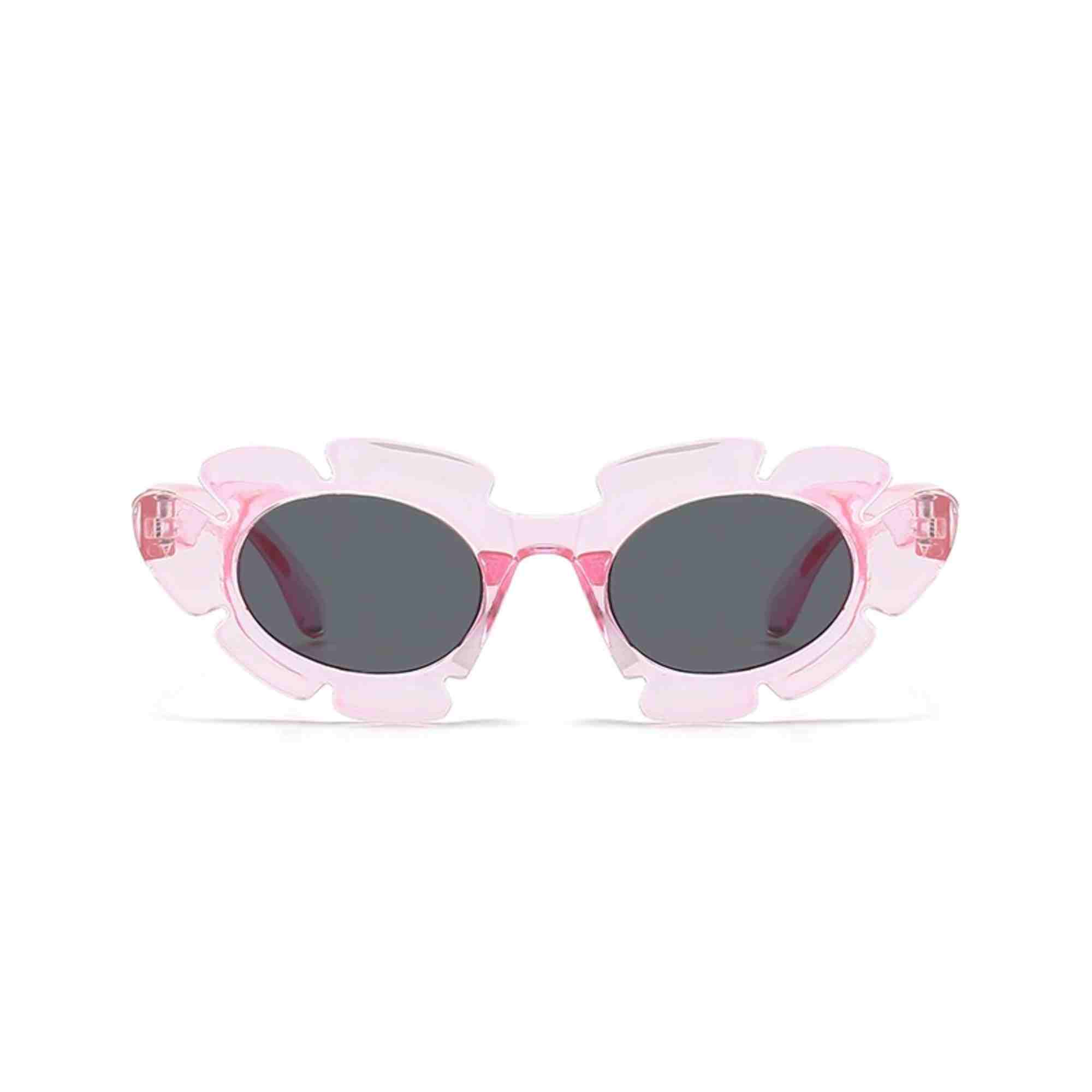 AUGEN Casual Oval Plastic Unisex Sunglasses UV 400 Protected Small Size (184-C7)