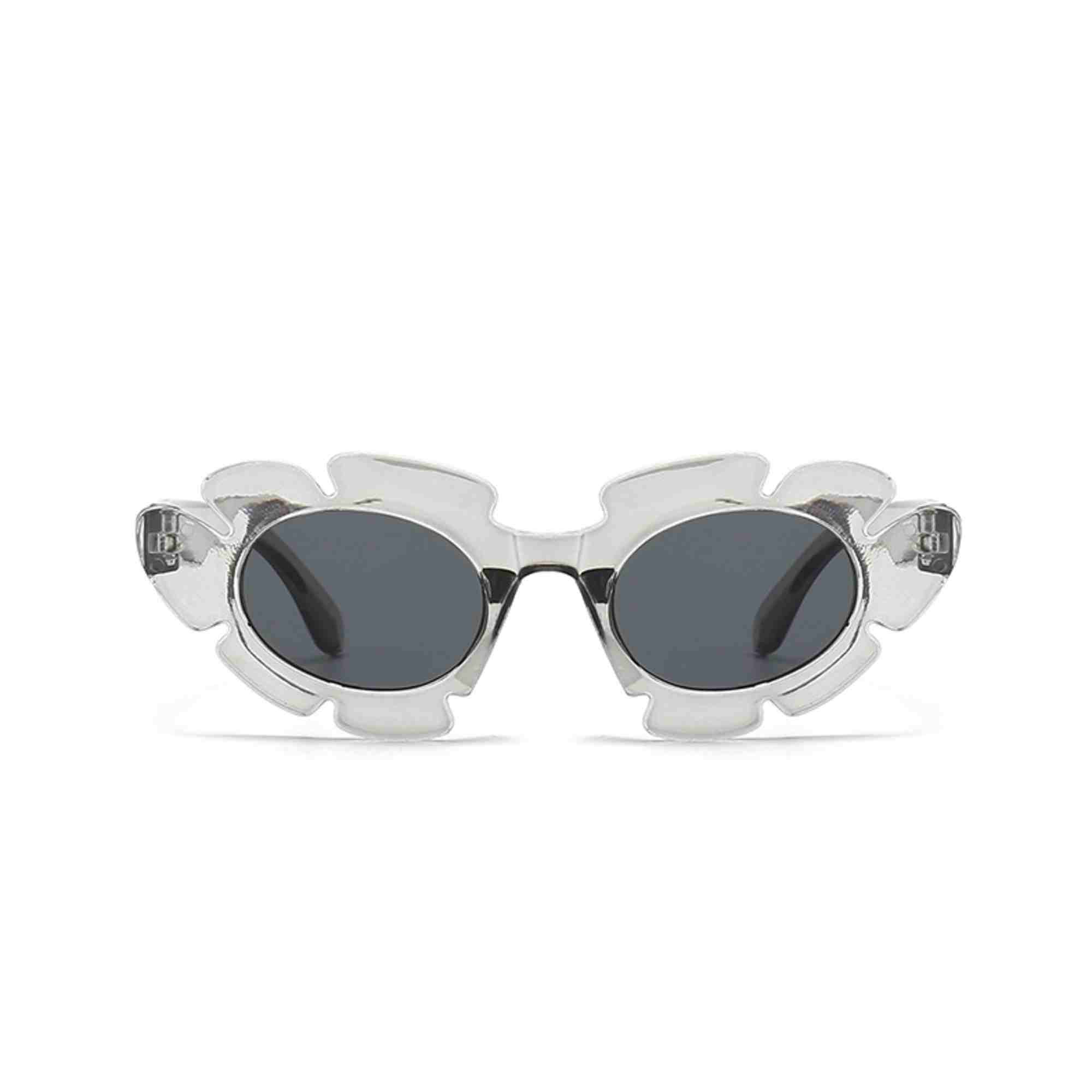 AUGEN Casual Oval Plastic Unisex Sunglasses UV 400 Protected Small Size (184-C8)