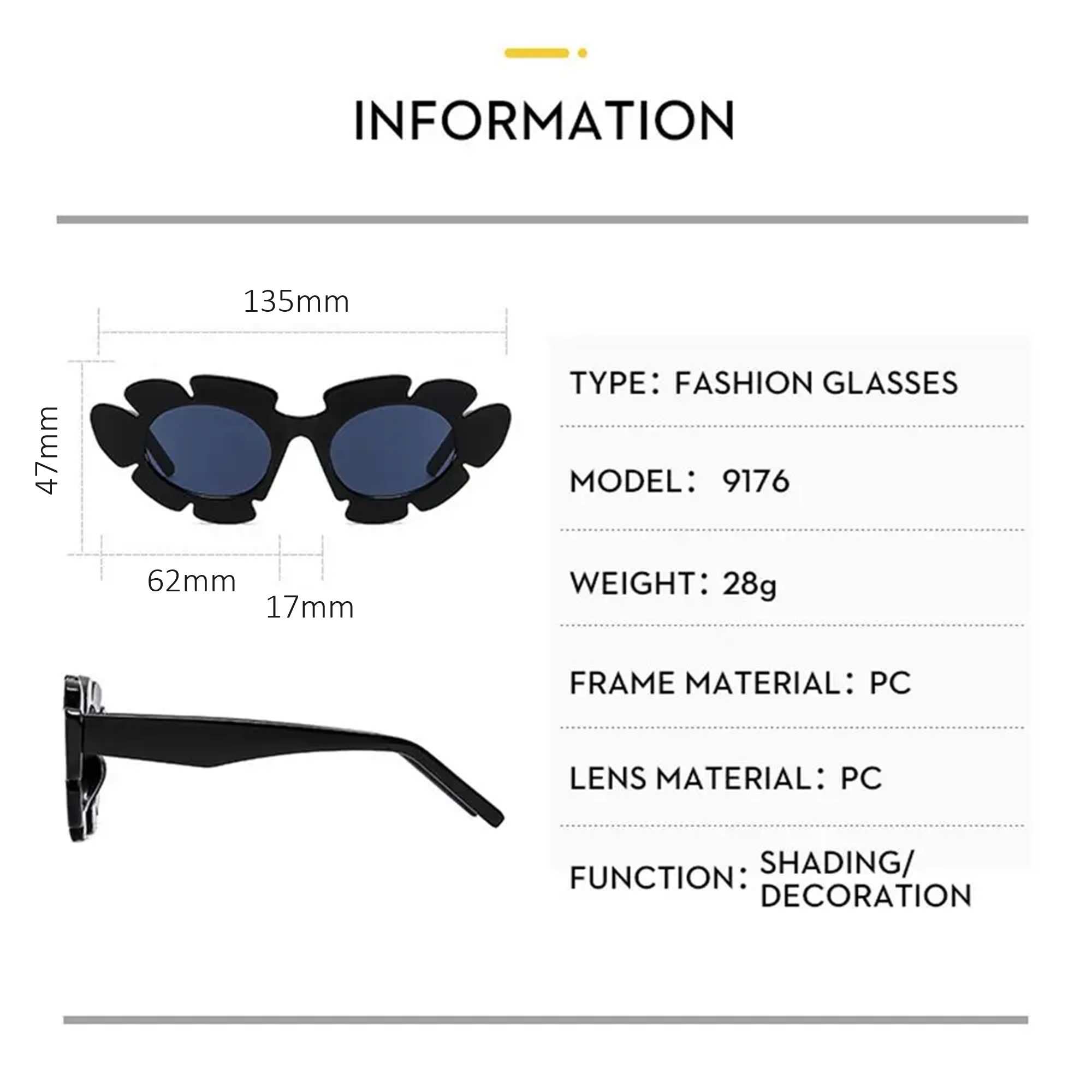 AUGEN Casual Oval Plastic Unisex Sunglasses UV 400 Protected Small Size (184-C8)