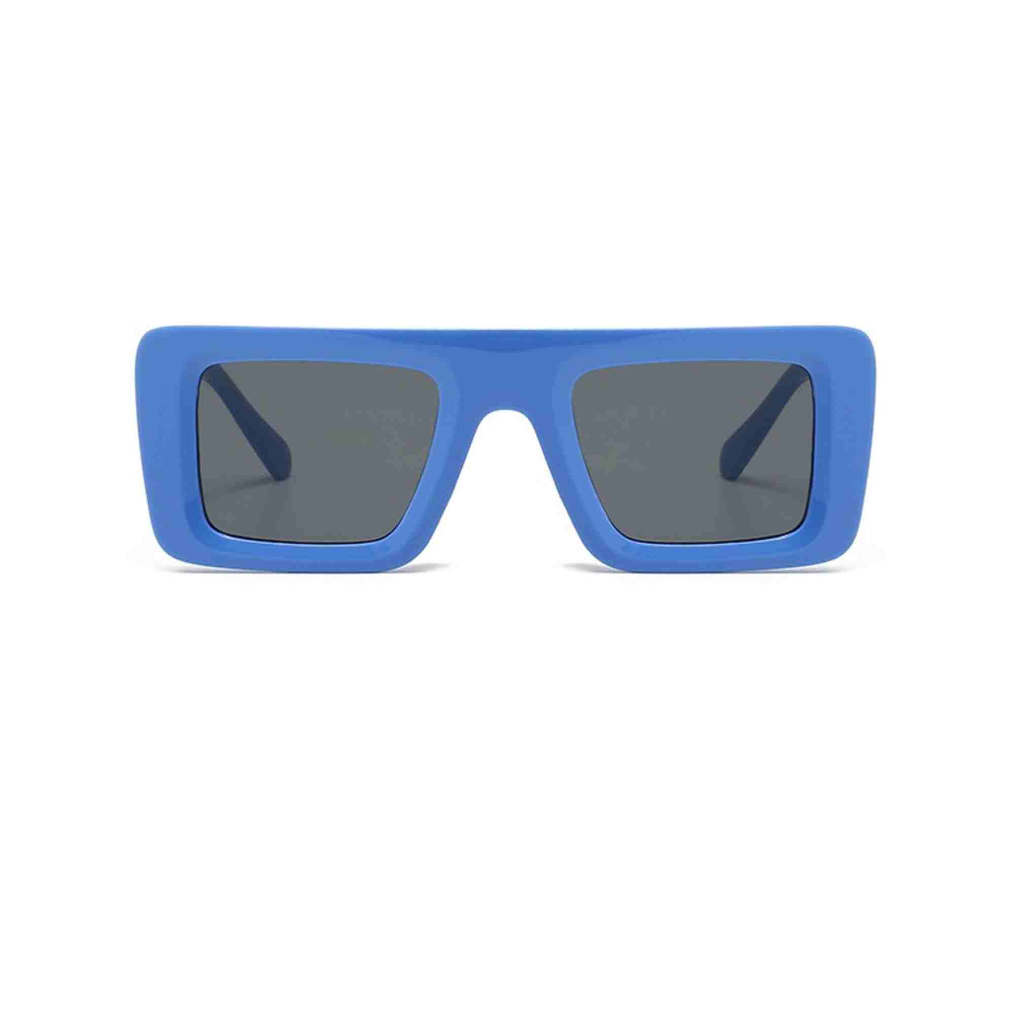 AUGEN Casual Rectangular Plastic Unisex Sunglasses UV 400 Protected Medium Size (185-C10)