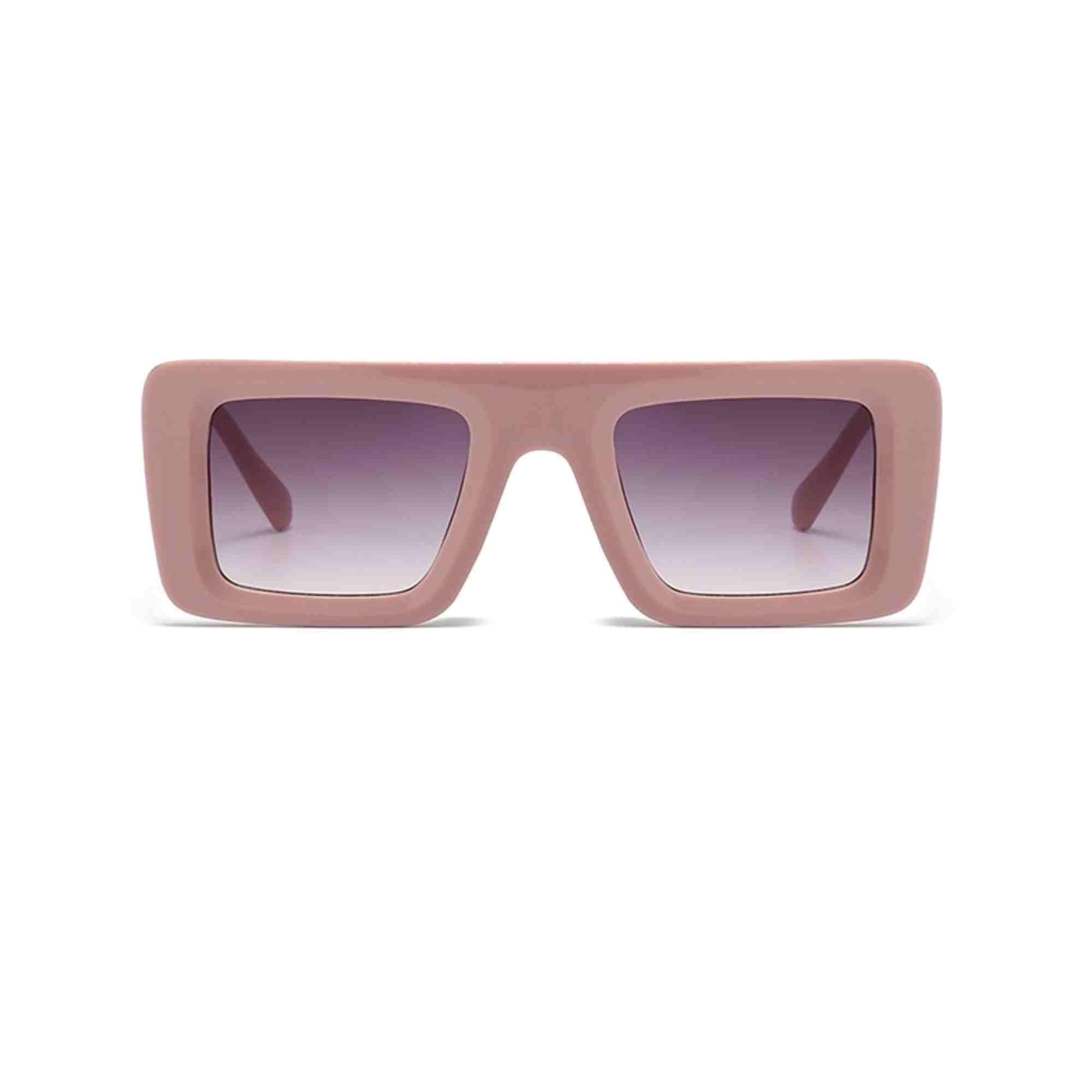 AUGEN Casual Rectangular Plastic Unisex Sunglasses UV 400 Protected Medium Size (185-C9)