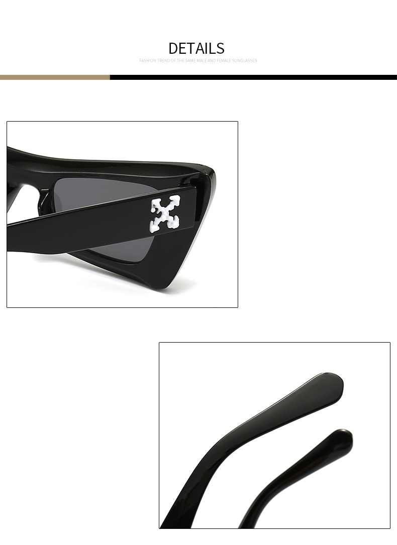 AUGEN Modern Butterfly Plastic Unisex Sunglasses UV 400 Protected Medium Size (186-C3)