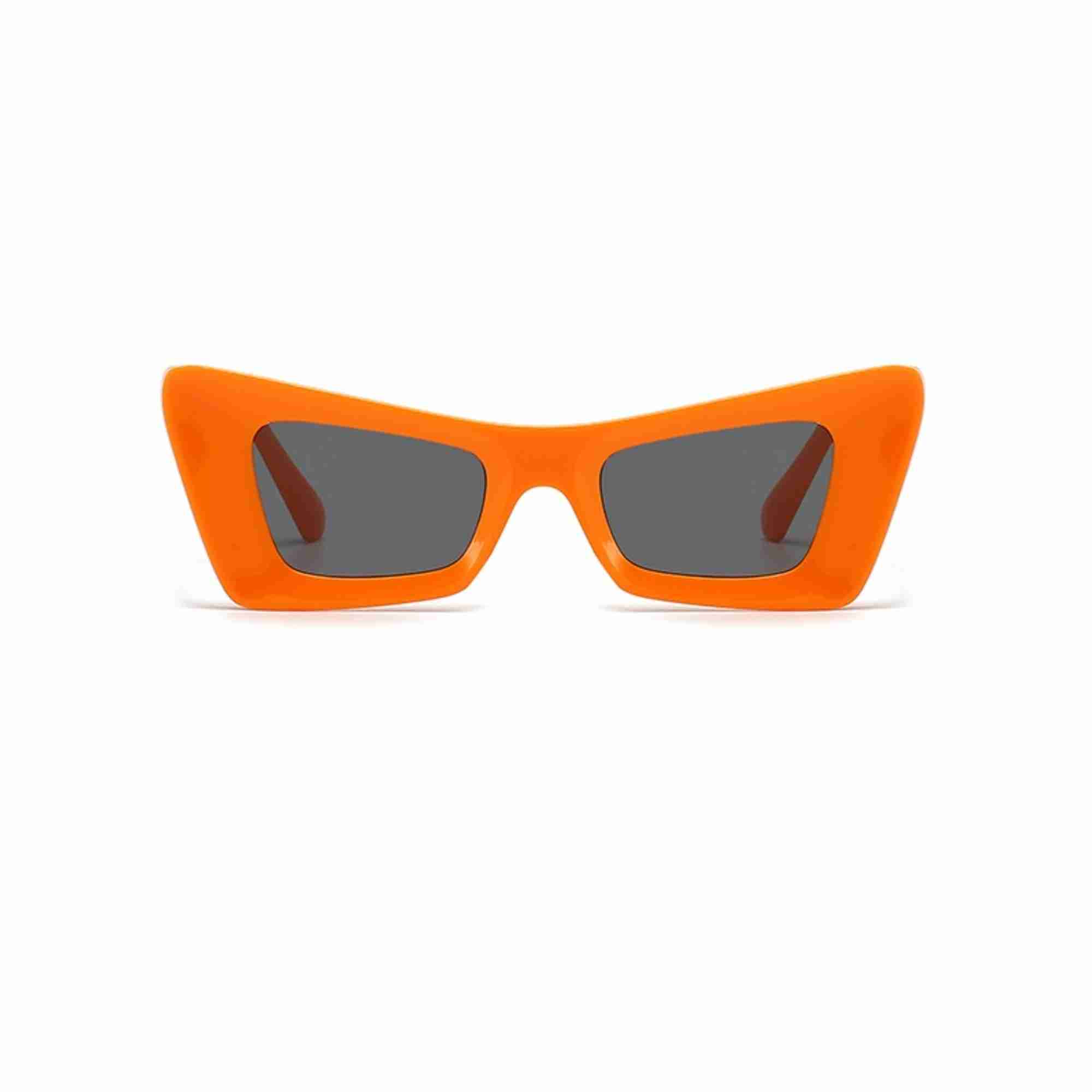 AUGEN Modern Butterfly Plastic Unisex Sunglasses UV 400 Protected Medium Size (186-C5)