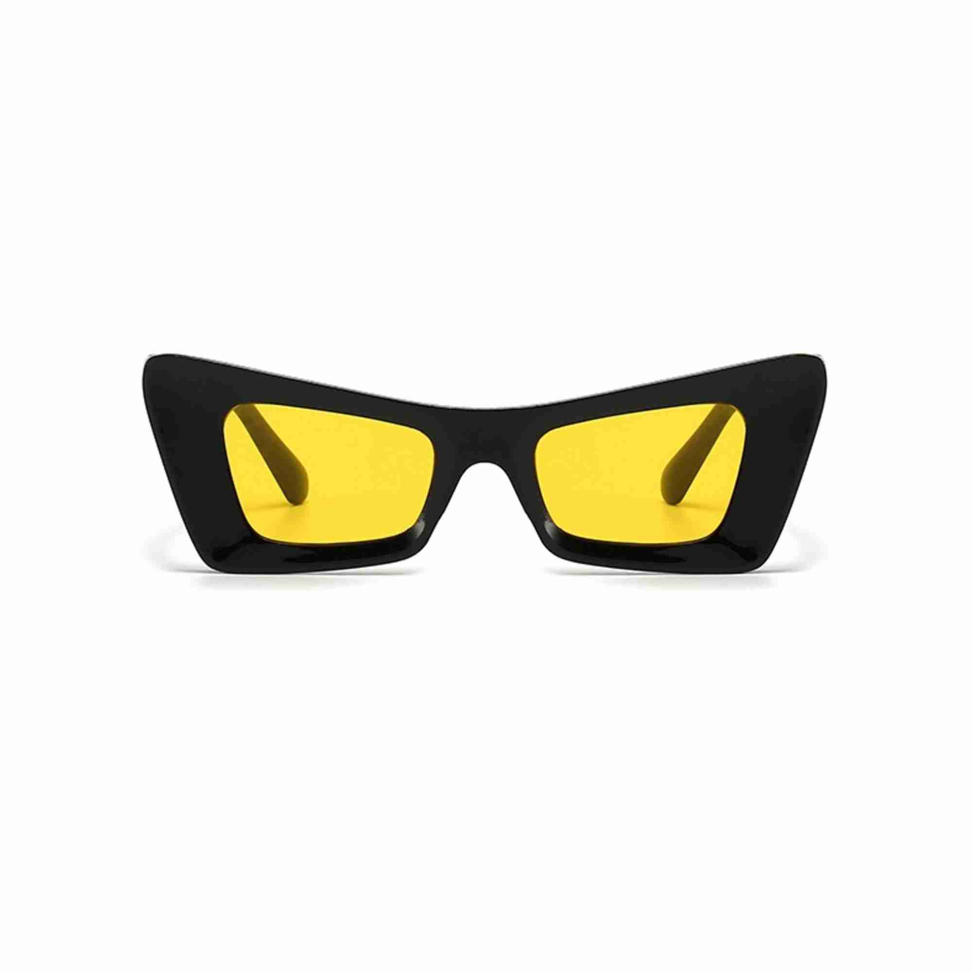 AUGEN Modern Butterfly Plastic Unisex Sunglasses UV 400 Protected Medium Size (186-C6)