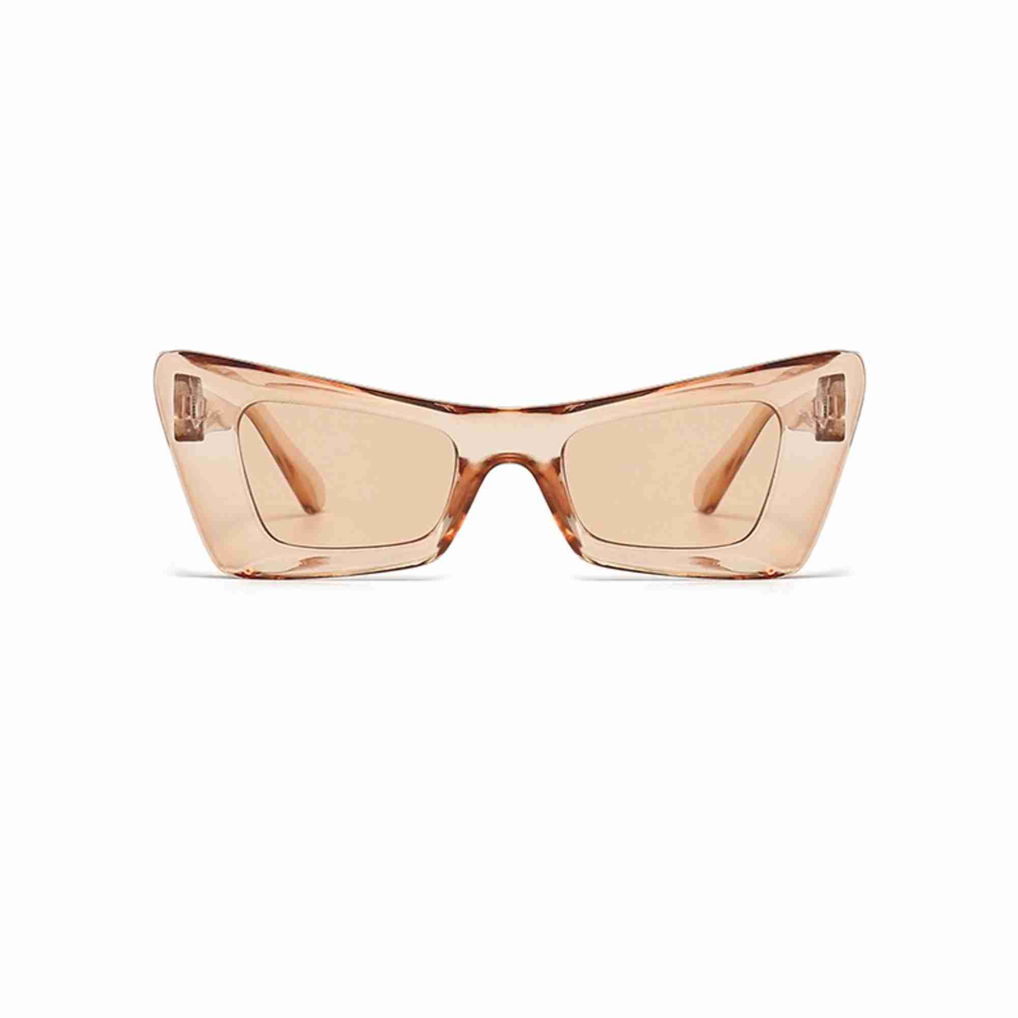 AUGEN Modern Butterfly Plastic Unisex Sunglasses UV 400 Protected Medium Size (186-C7)
