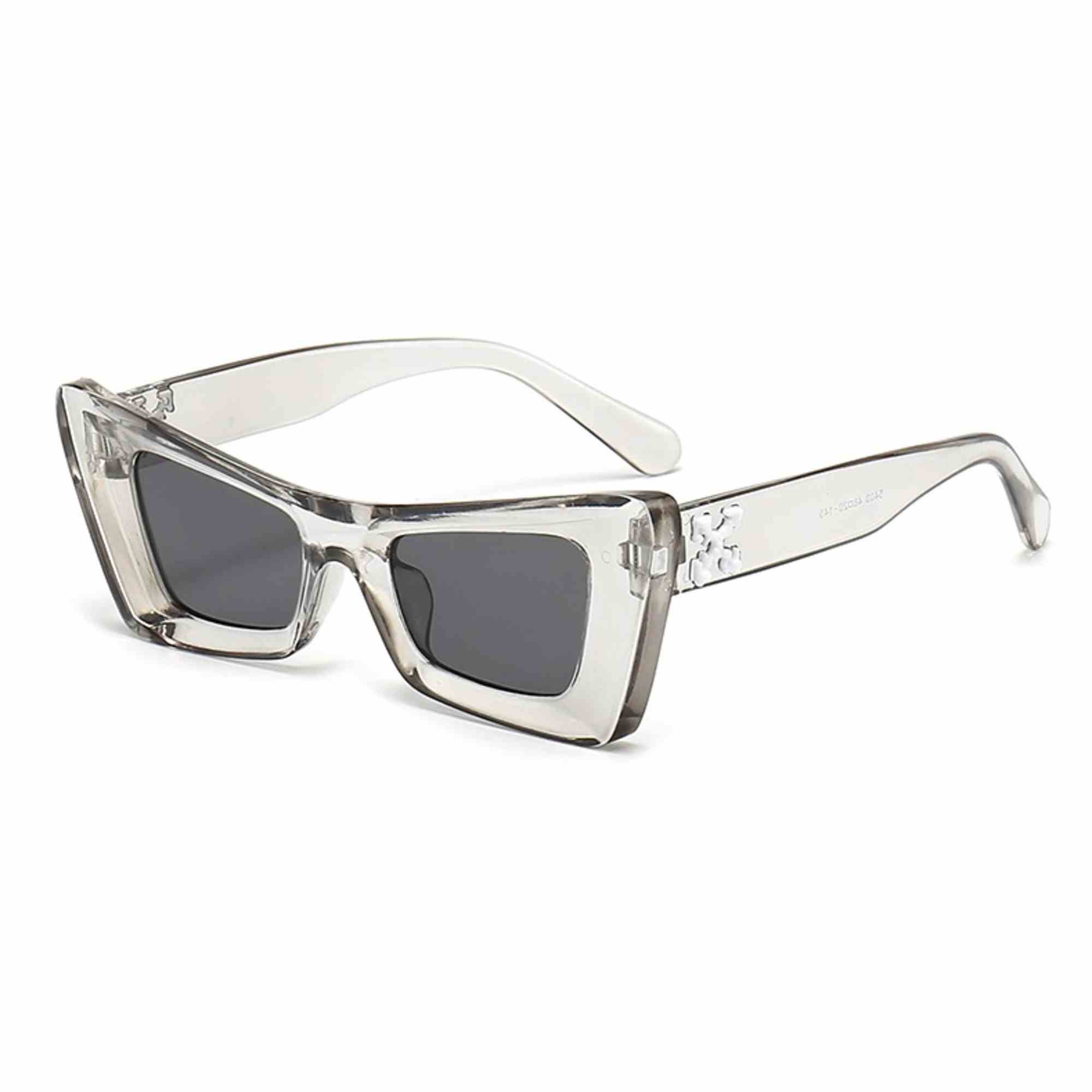AUGEN Modern Butterfly Plastic Unisex Sunglasses UV 400 Protected Medium Size (186-C8)