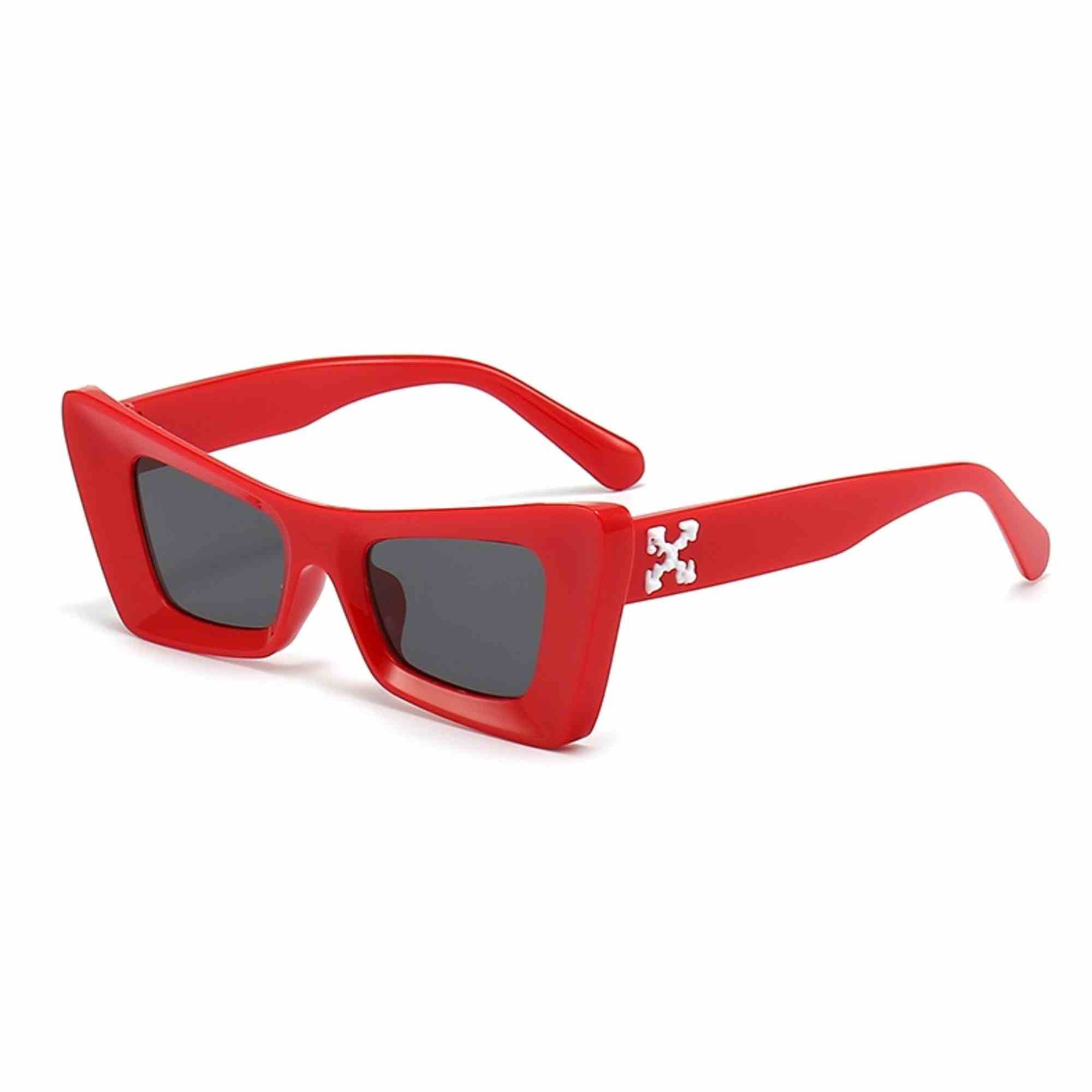 AUGEN Modern Butterfly Plastic Unisex Sunglasses UV 400 Protected Medium Size (186-C9)