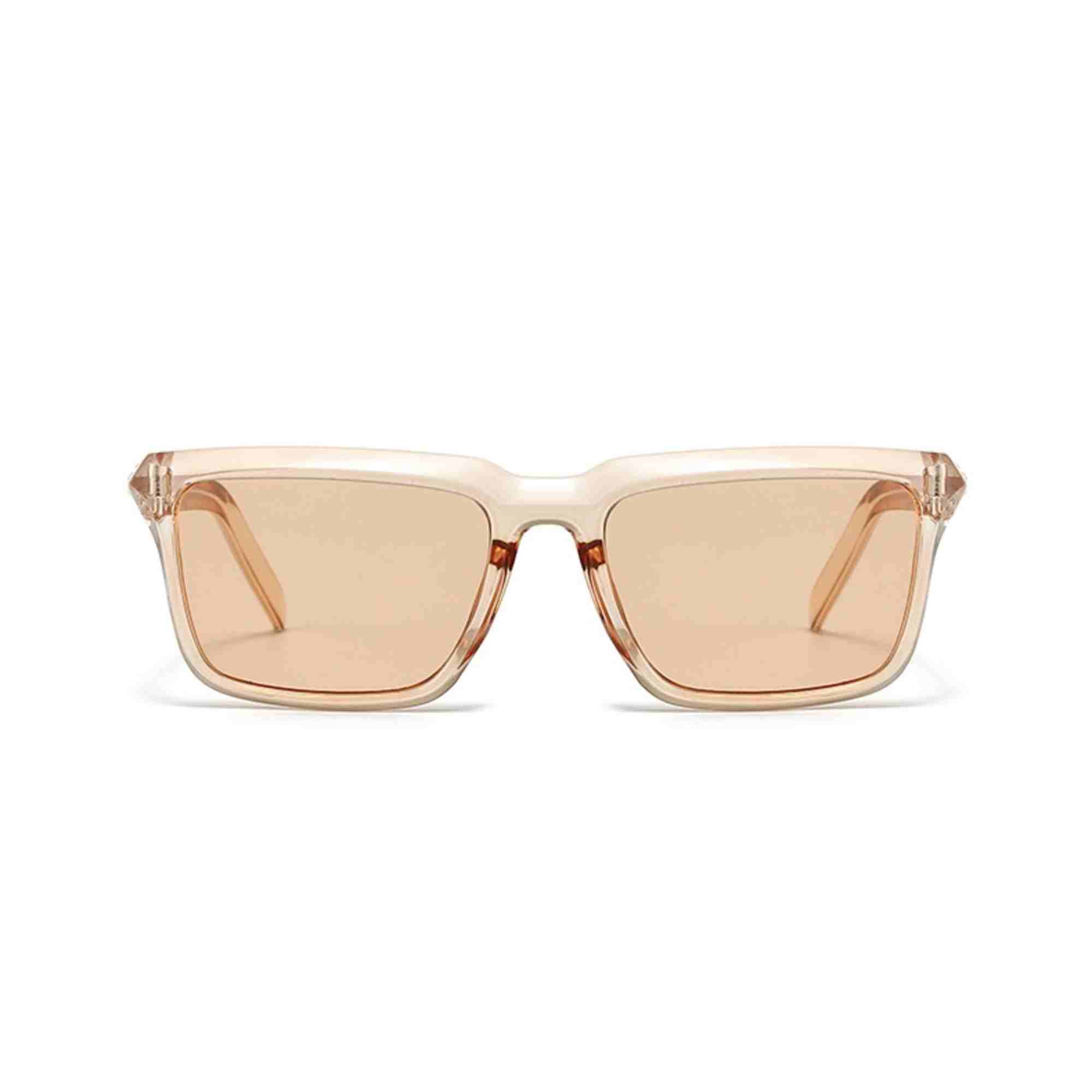AUGEN Modern Rectangular Plastic Unisex Sunglasses UV 400 Protected Large Size (188-C5)
