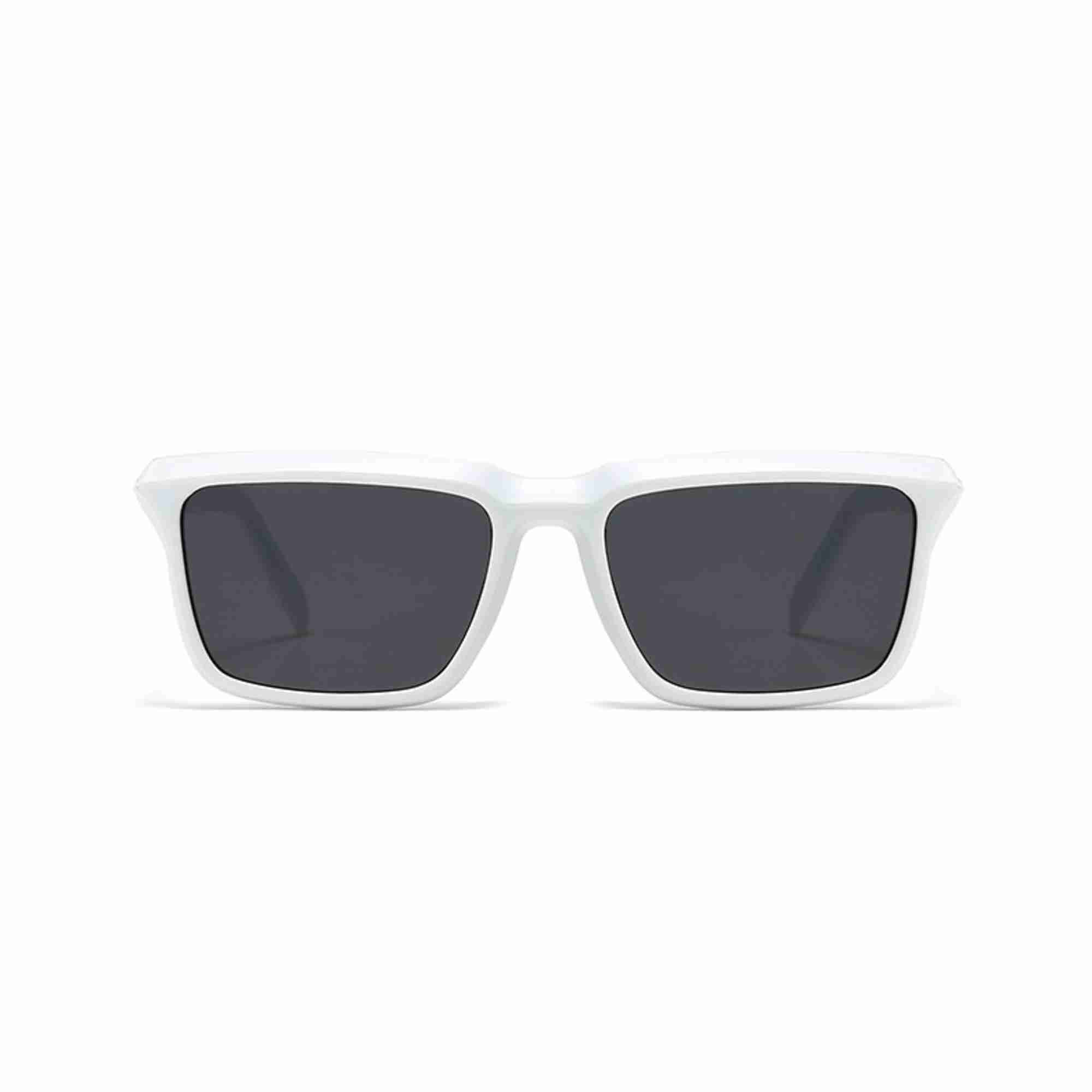AUGEN Modern Rectangular Plastic Unisex Sunglasses UV 400 Protected Large Size (188-C8)