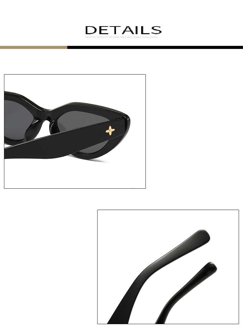 AUGEN Modern Cat Eye Plastic Women Sunglasses UV 400 Protected Medium Size (189-C9)