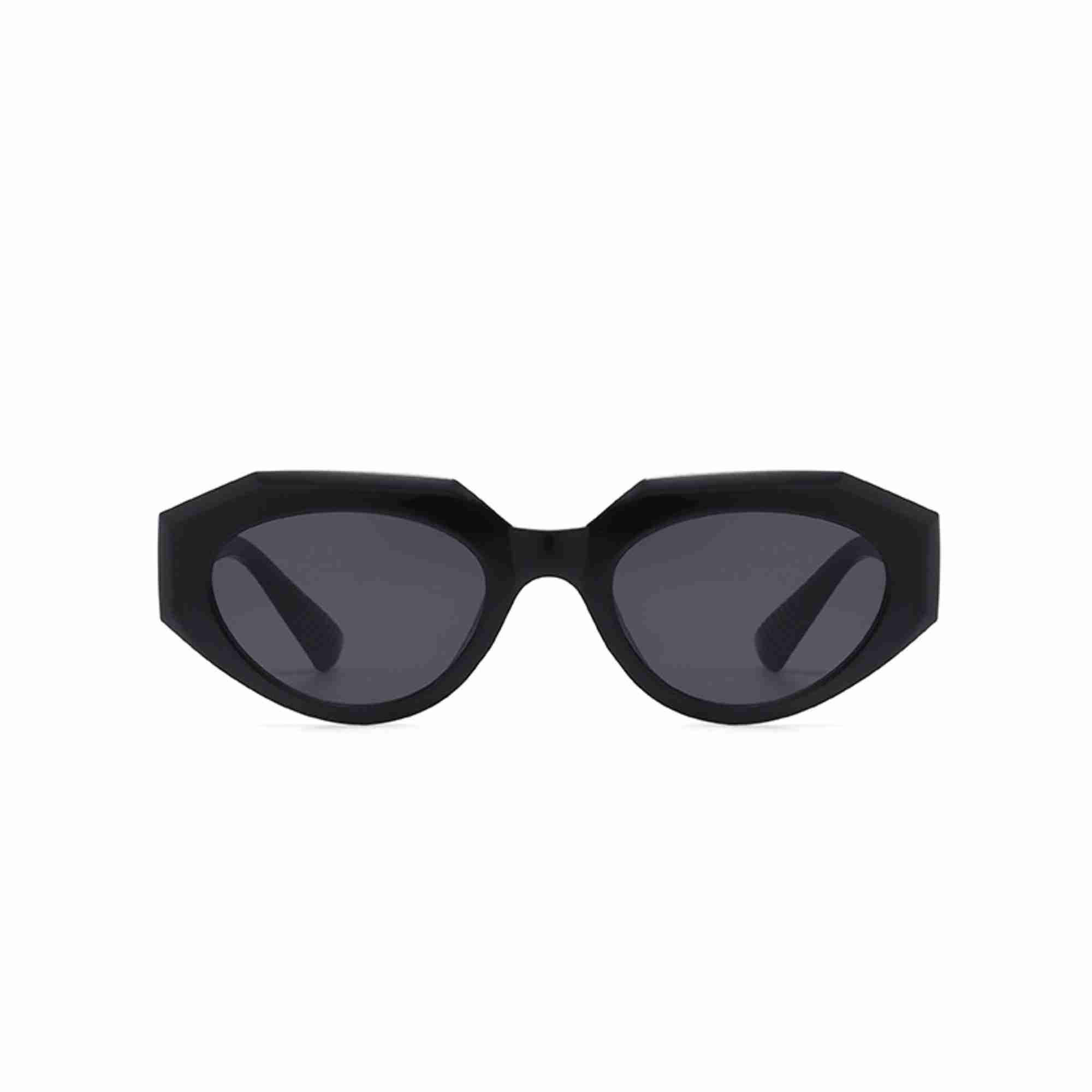 AUGEN Modern Oval Plastic Women Sunglasses UV 400 Protected Medium Size (191-C1)