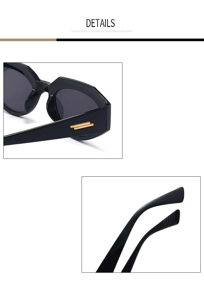 AUGEN Modern Oval Plastic Women Sunglasses UV 400 Protected Medium Size (191-C11)
