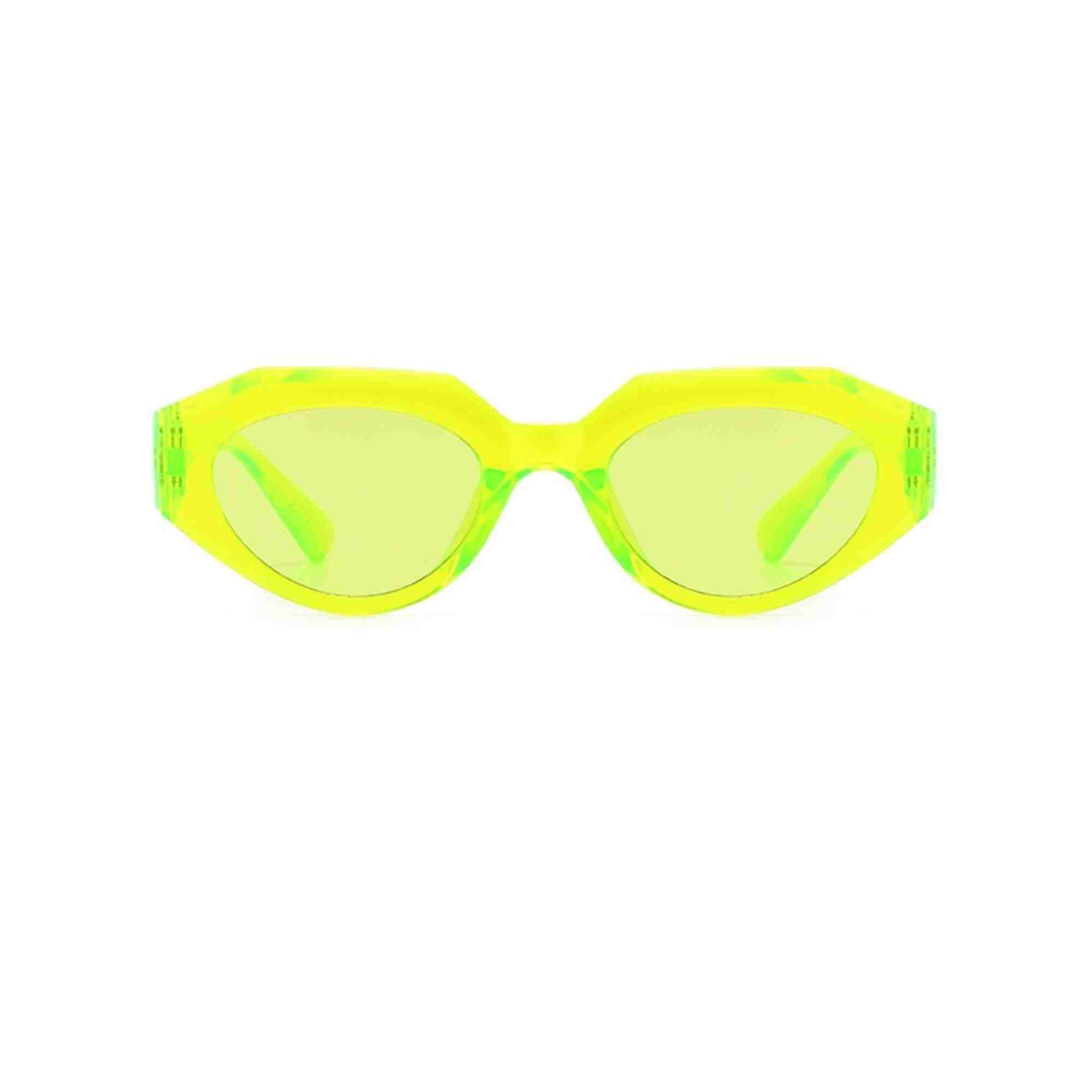 AUGEN Modern Oval Plastic Women Sunglasses UV 400 Protected Medium Size (191-C3)