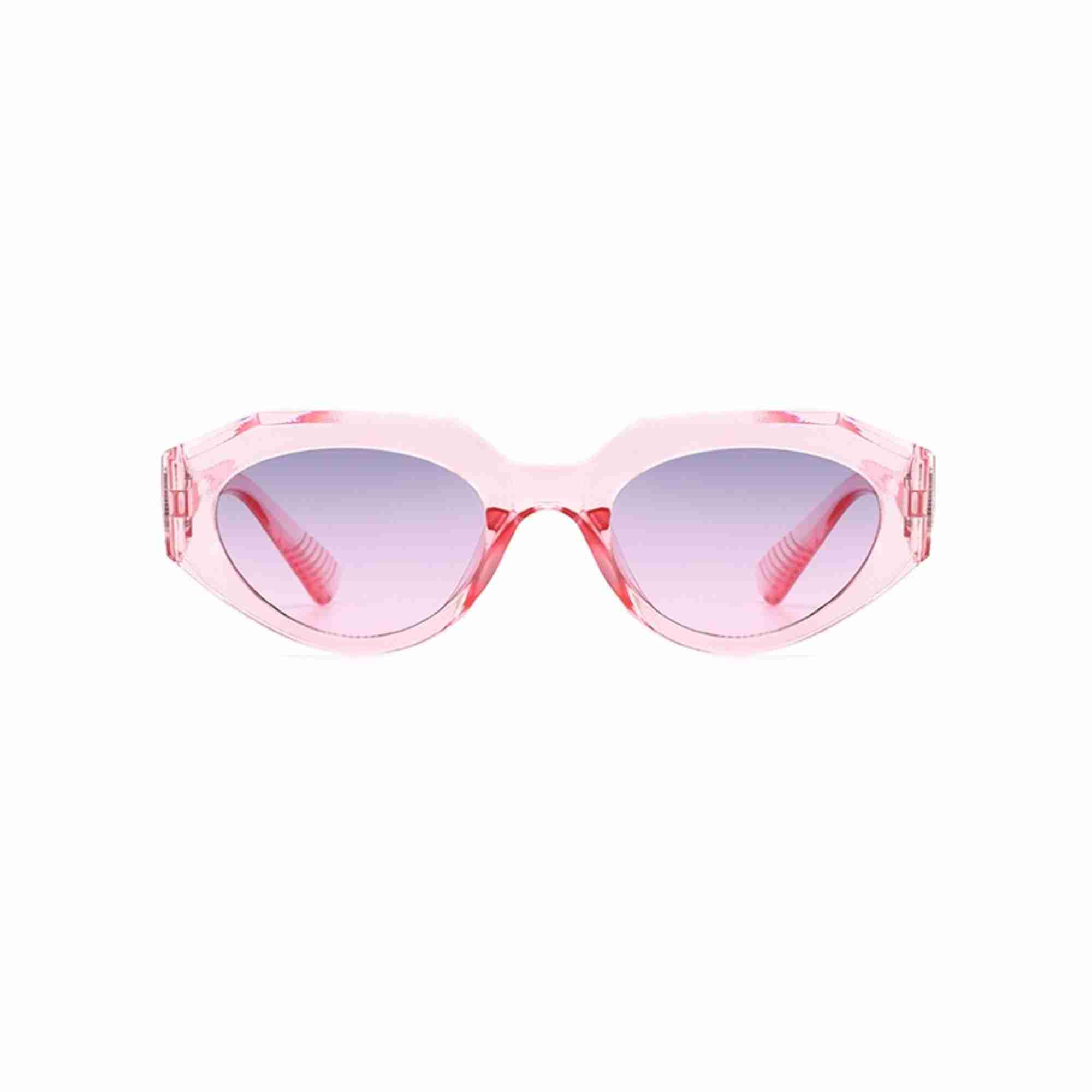 AUGEN Modern Oval Plastic Women Sunglasses UV 400 Protected Medium Size (191-C5)