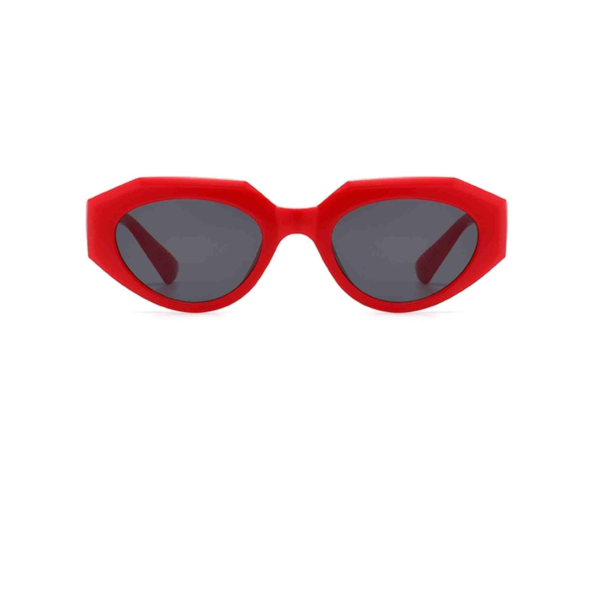 AUGEN Modern Oval Plastic Women Sunglasses UV 400 Protected Medium Size (191-C6)