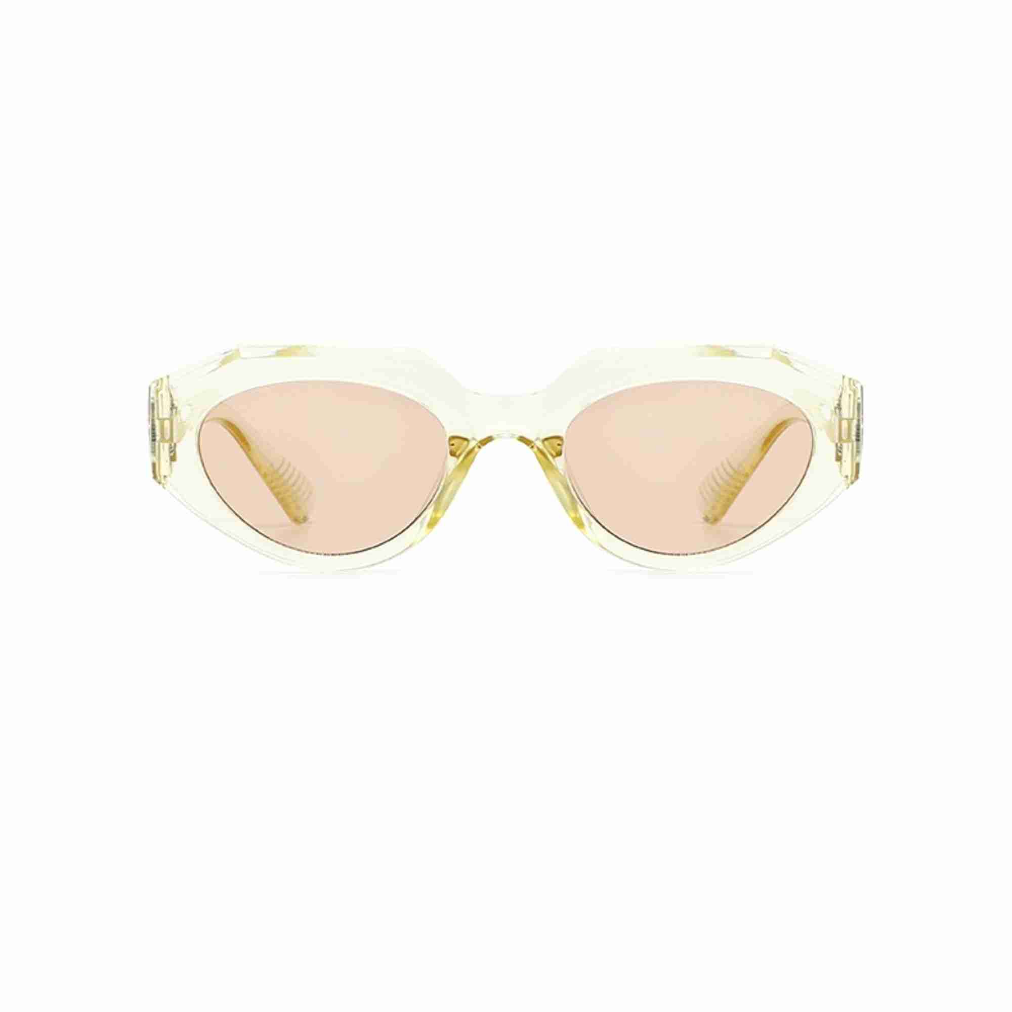 AUGEN Modern Oval Plastic Women Sunglasses UV 400 Protected Medium Size (191-C7)