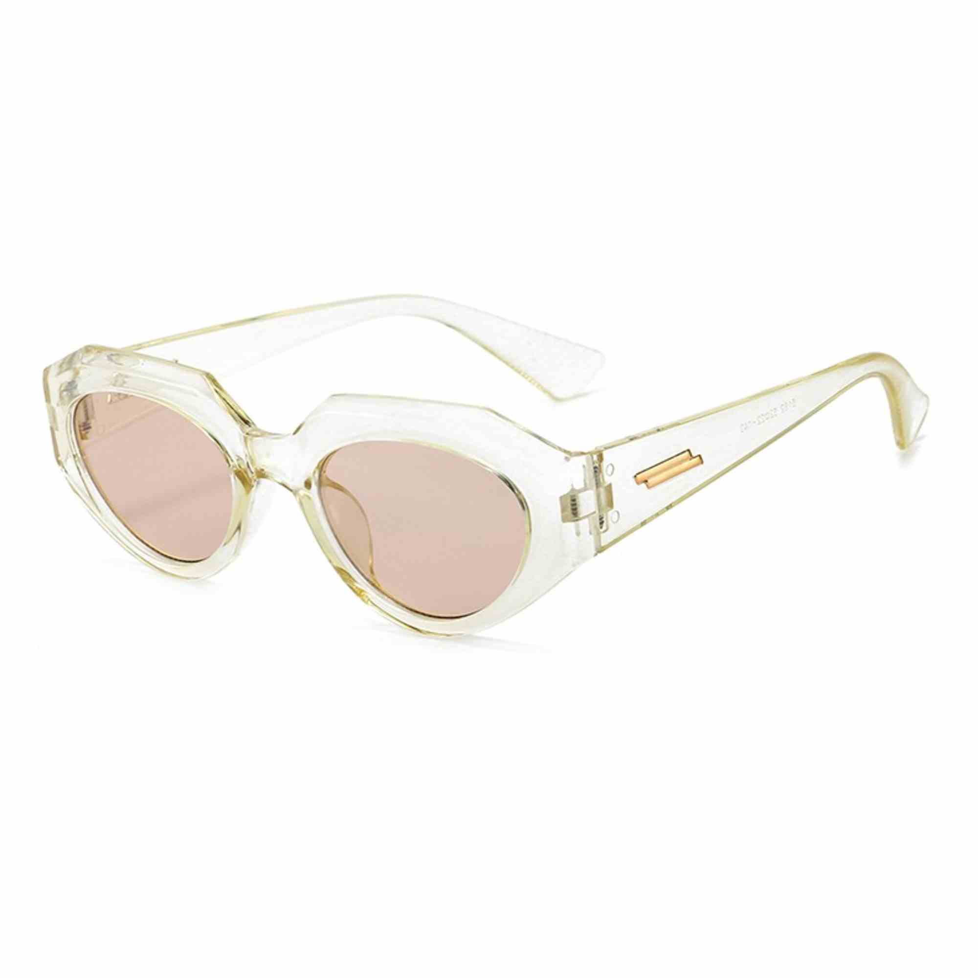 AUGEN Modern Oval Plastic Women Sunglasses UV 400 Protected Medium Size (191-C7)