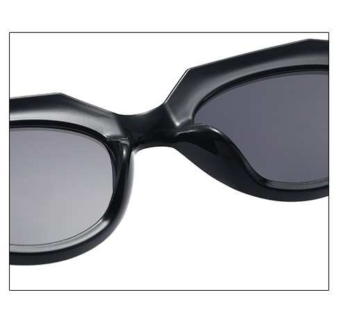 AUGEN Modern Oval Plastic Women Sunglasses UV 400 Protected Medium Size (191-C9)