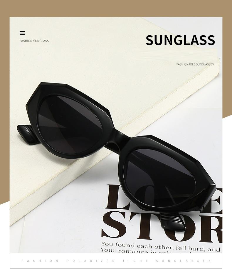 AUGEN Modern Oval Plastic Women Sunglasses UV 400 Protected Medium Size (191-C9)