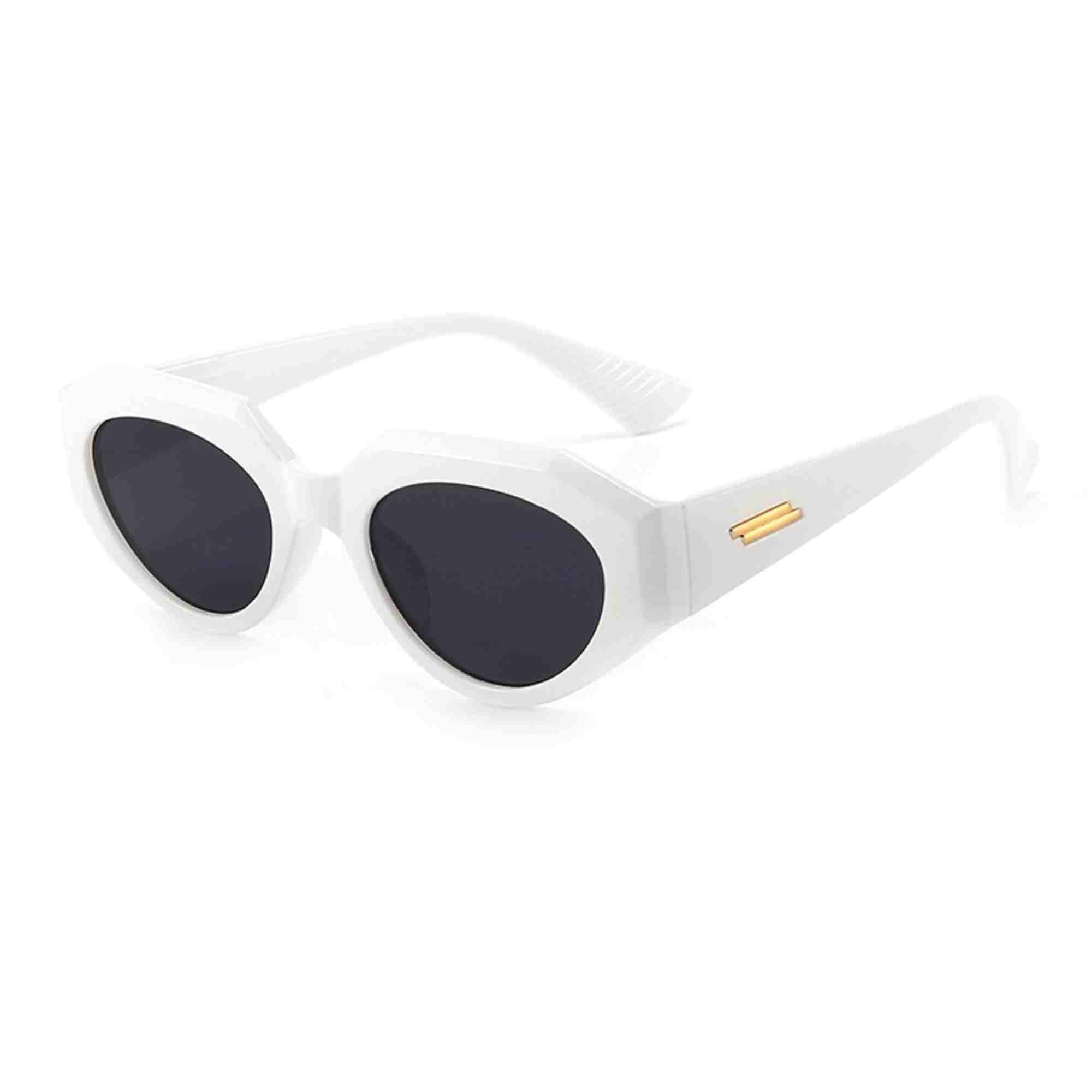 AUGEN Modern Oval Plastic Women Sunglasses UV 400 Protected Medium Size (191-C9)