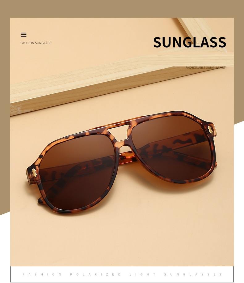 AUGEN Classic Pilot Plastic Unisex Sunglasses UV 400 Protected Large Size (192-C7)