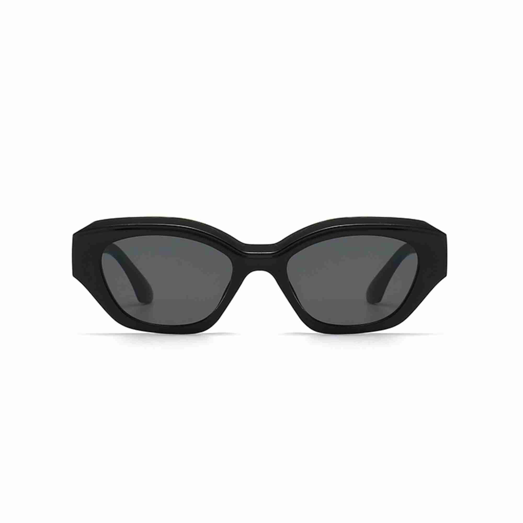 AUGEN Modern Oval Plastic Unisex Sunglasses UV 400 Protected Medium Size (193-C1)