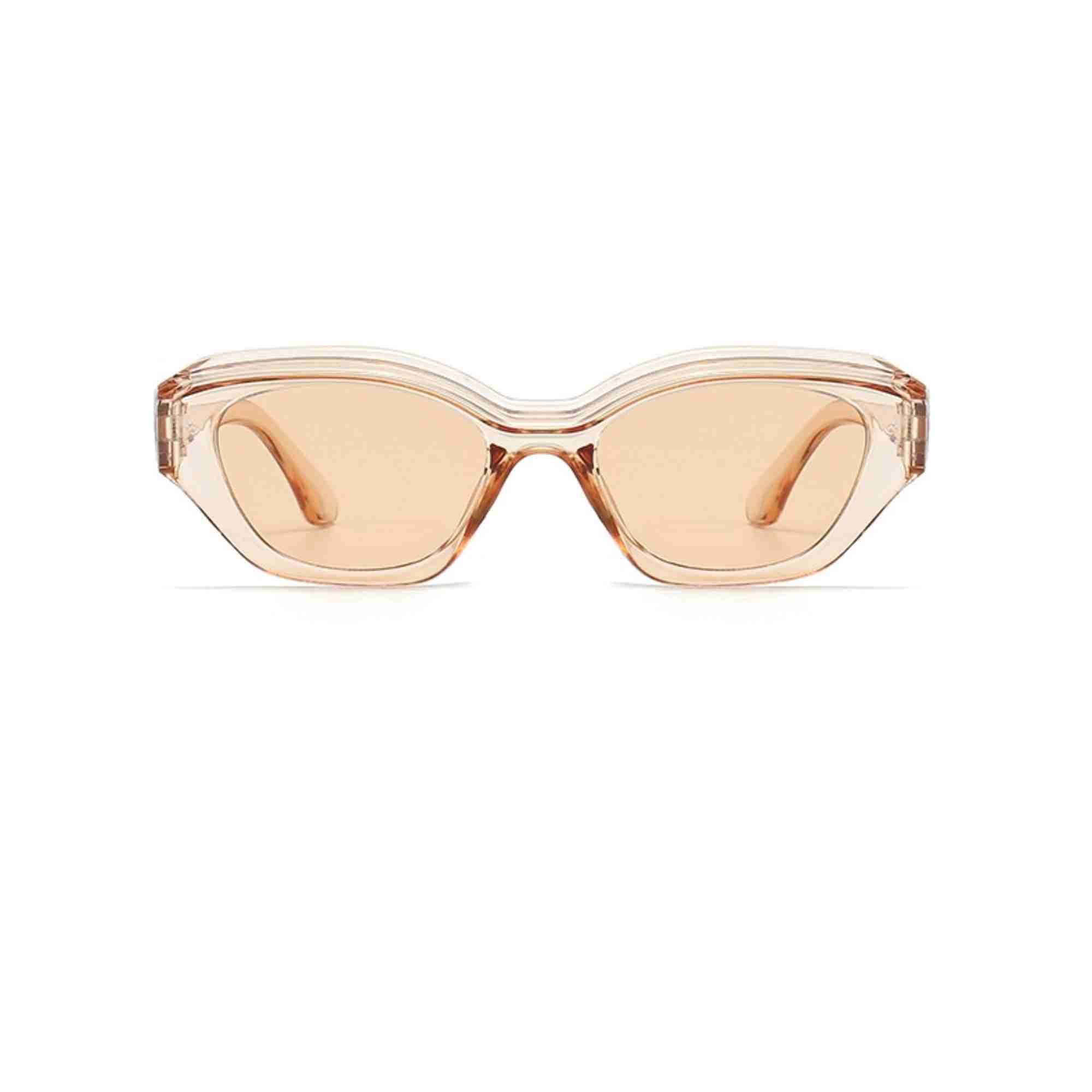 AUGEN Modern Oval Plastic Unisex Sunglasses UV 400 Protected Medium Size (193-C4)