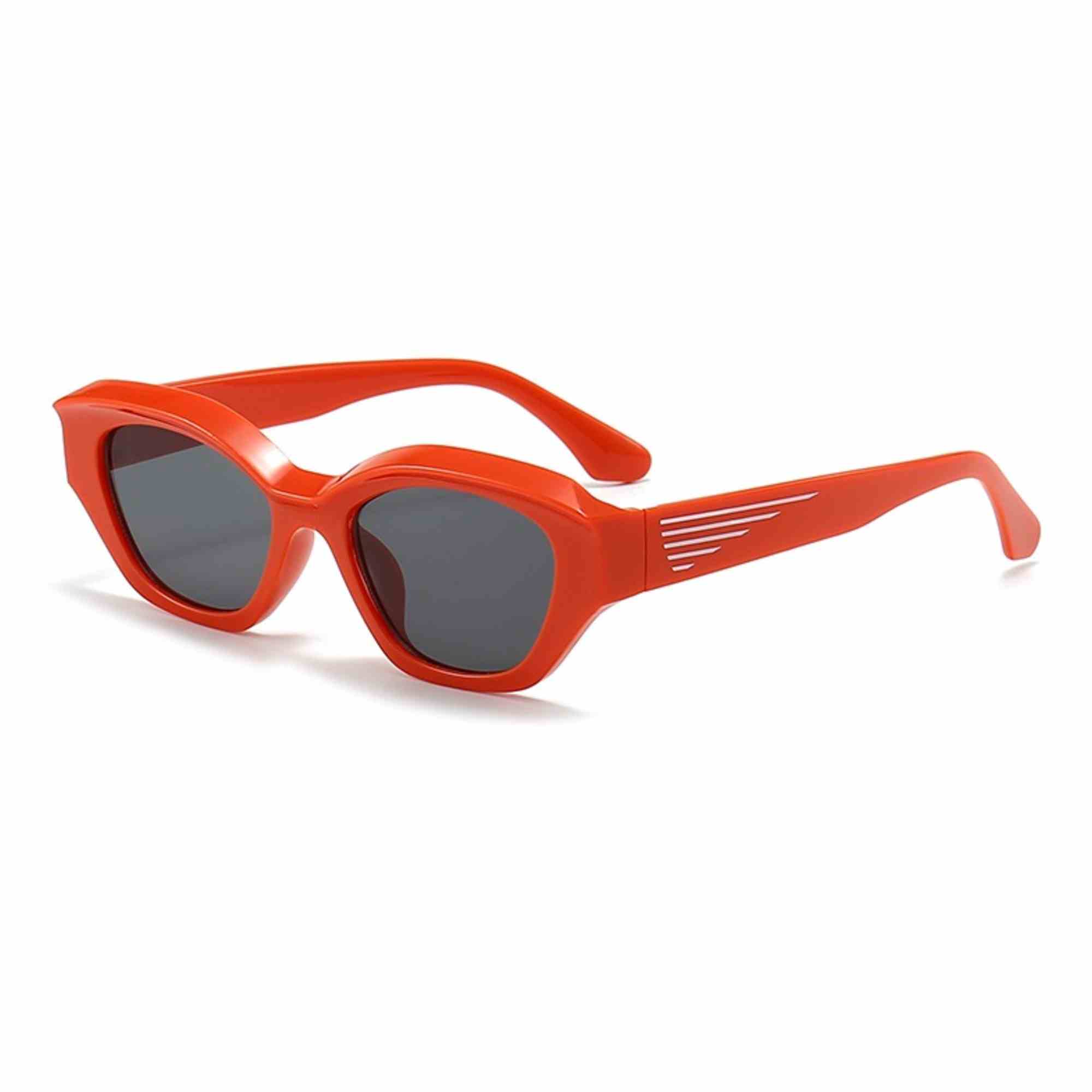 AUGEN Modern Oval Plastic Unisex Sunglasses UV 400 Protected Medium Size (193-C6)