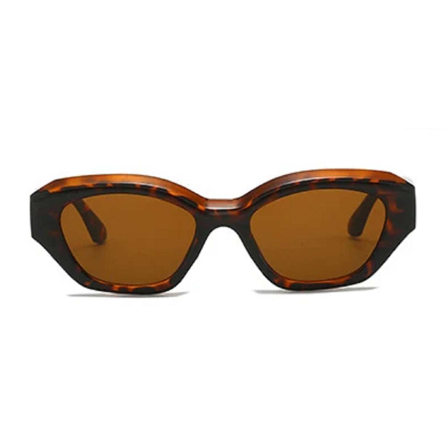 AUGEN Modern Oval Plastic Unisex Sunglasses UV 400 Protected Medium Size (193-C9)
