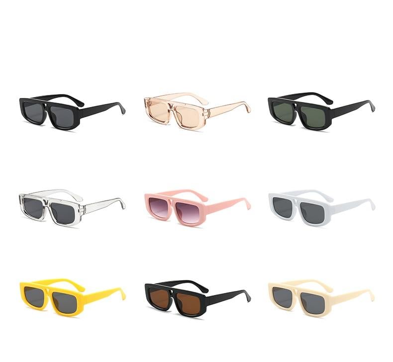 AUGEN Casual Pilot Plastic Unisex Sunglasses UV 400 Protected Large Size (194-C2)