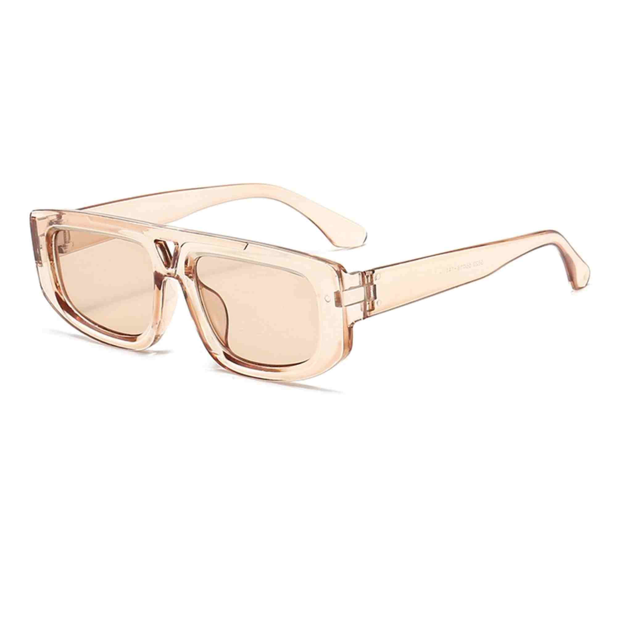 AUGEN Casual Pilot Plastic Unisex Sunglasses UV 400 Protected Large Size (194-C2)