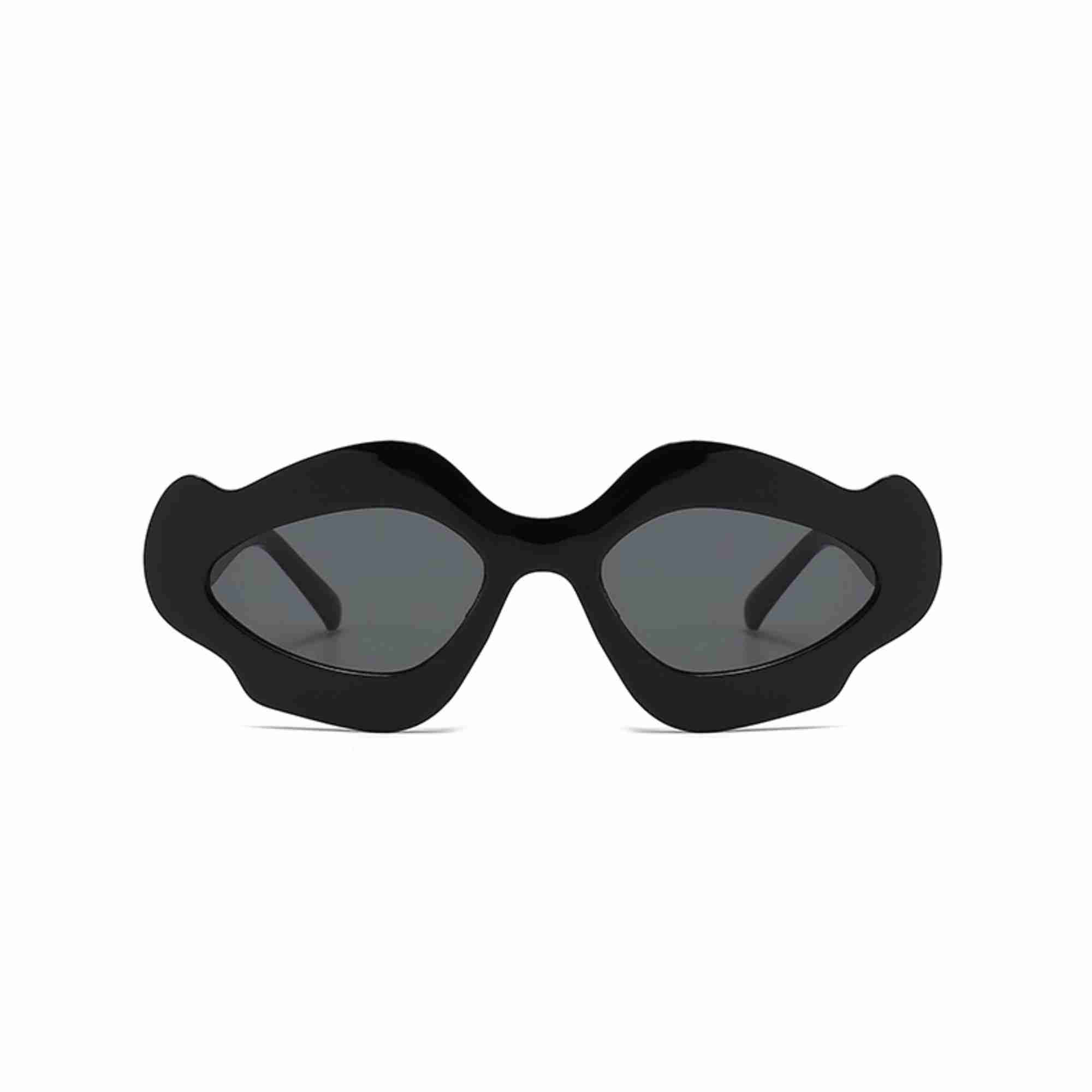 AUGEN Modern Flame Plastic Unisex Sunglasses UV 400 Protected Medium Size (195-C1)