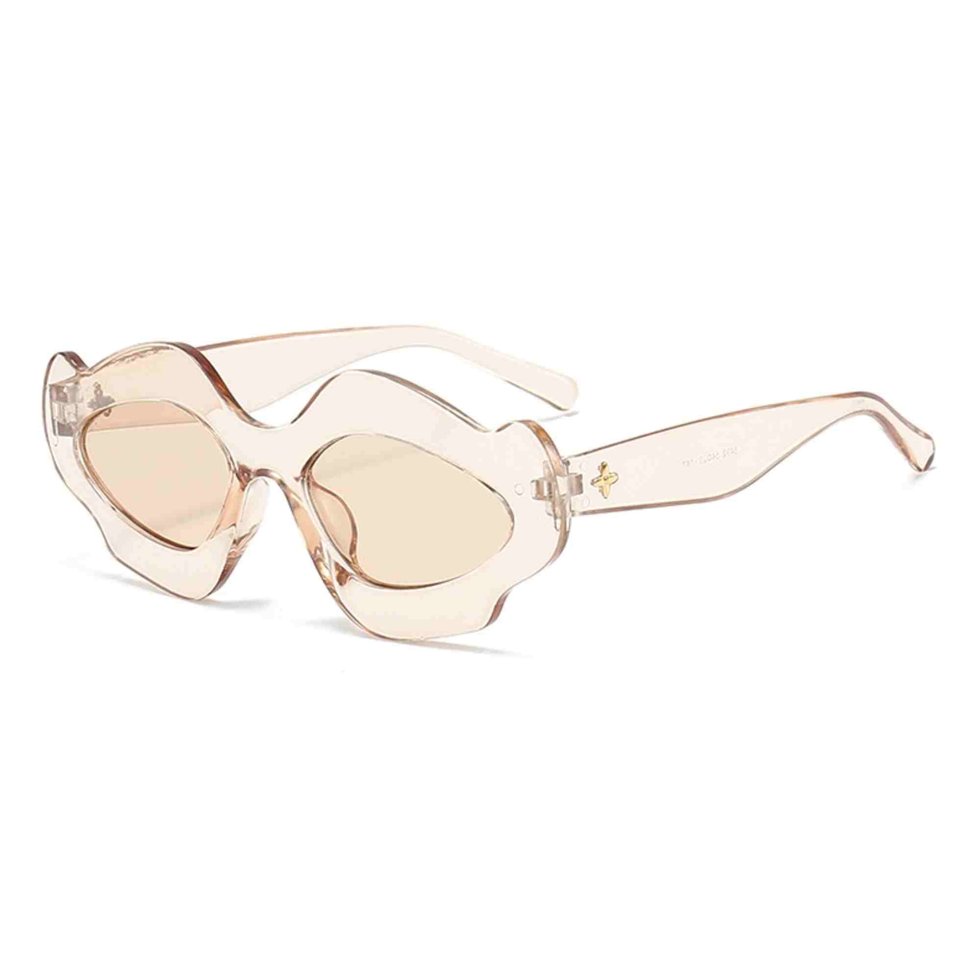 AUGEN Modern Flame Plastic Unisex Sunglasses UV 400 Protected Medium Size (195-C11)