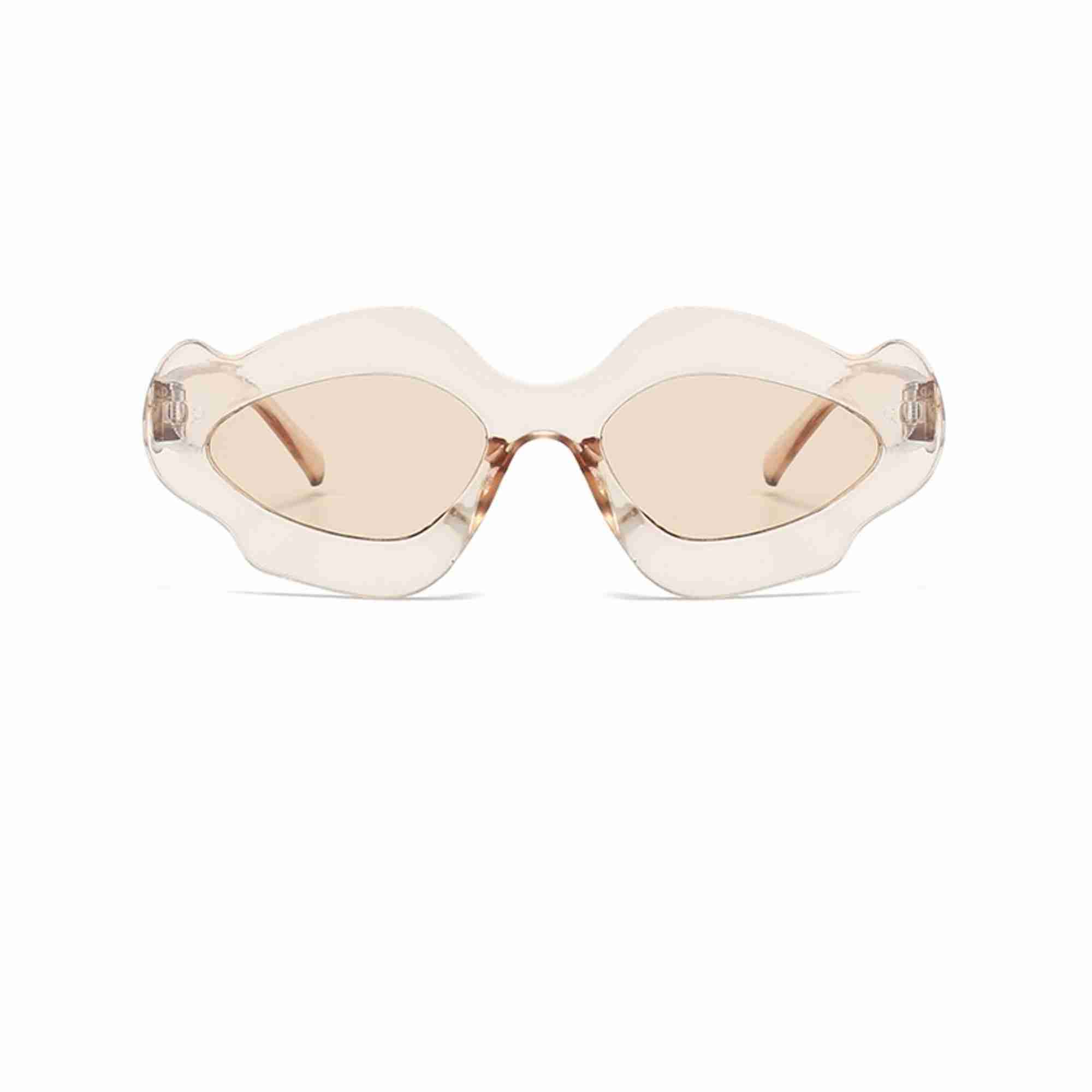 AUGEN Modern Flame Plastic Unisex Sunglasses UV 400 Protected Medium Size (195-C11)
