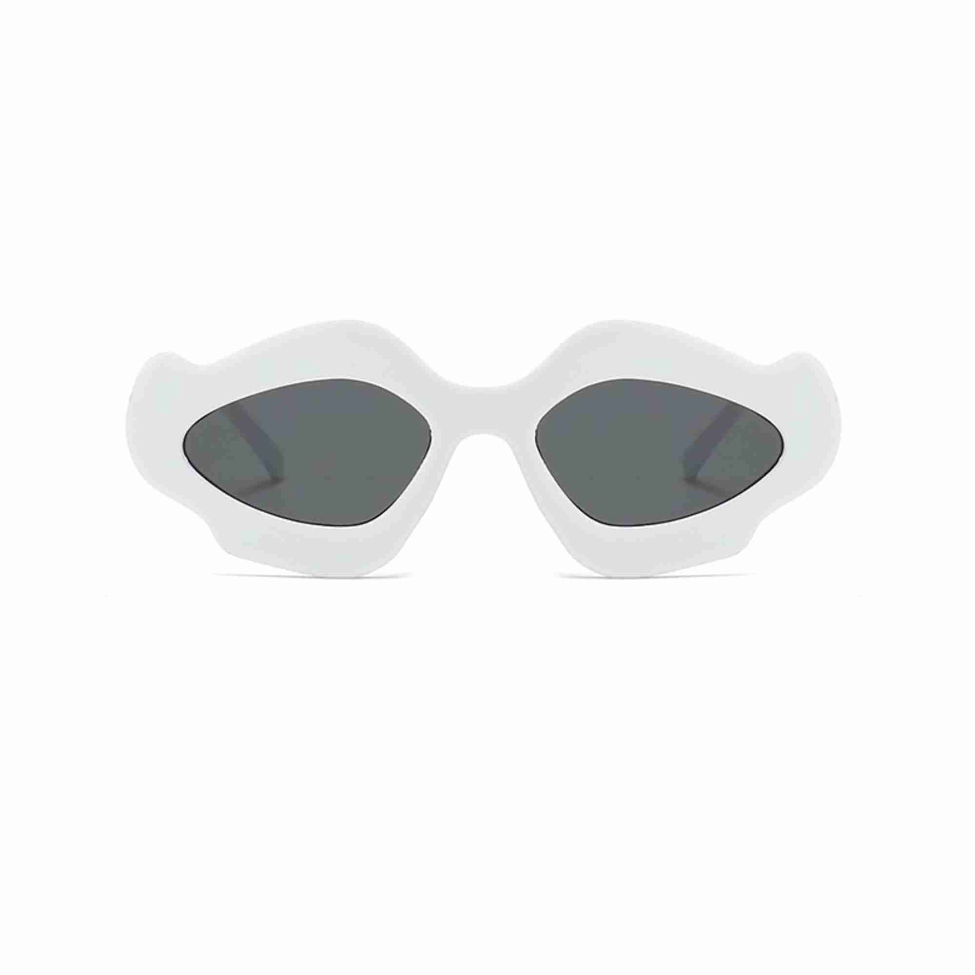 AUGEN Modern Flame Plastic Unisex Sunglasses UV 400 Protected Medium Size (195-C5)