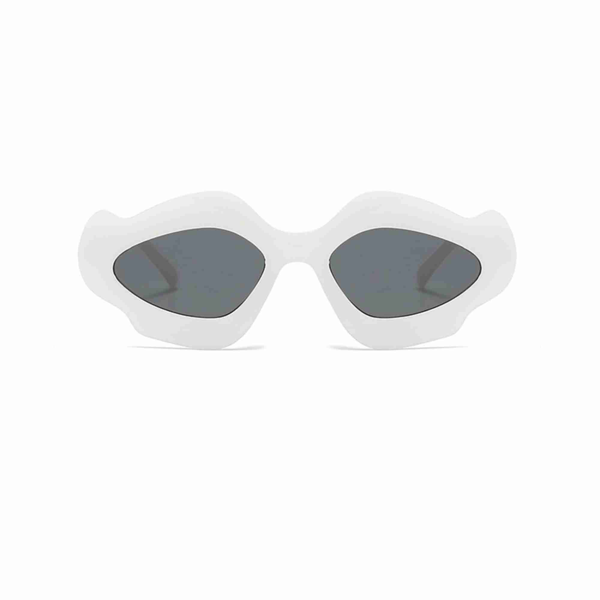 AUGEN Modern Flame Plastic Unisex Sunglasses UV 400 Protected Medium Size (195-C7)
