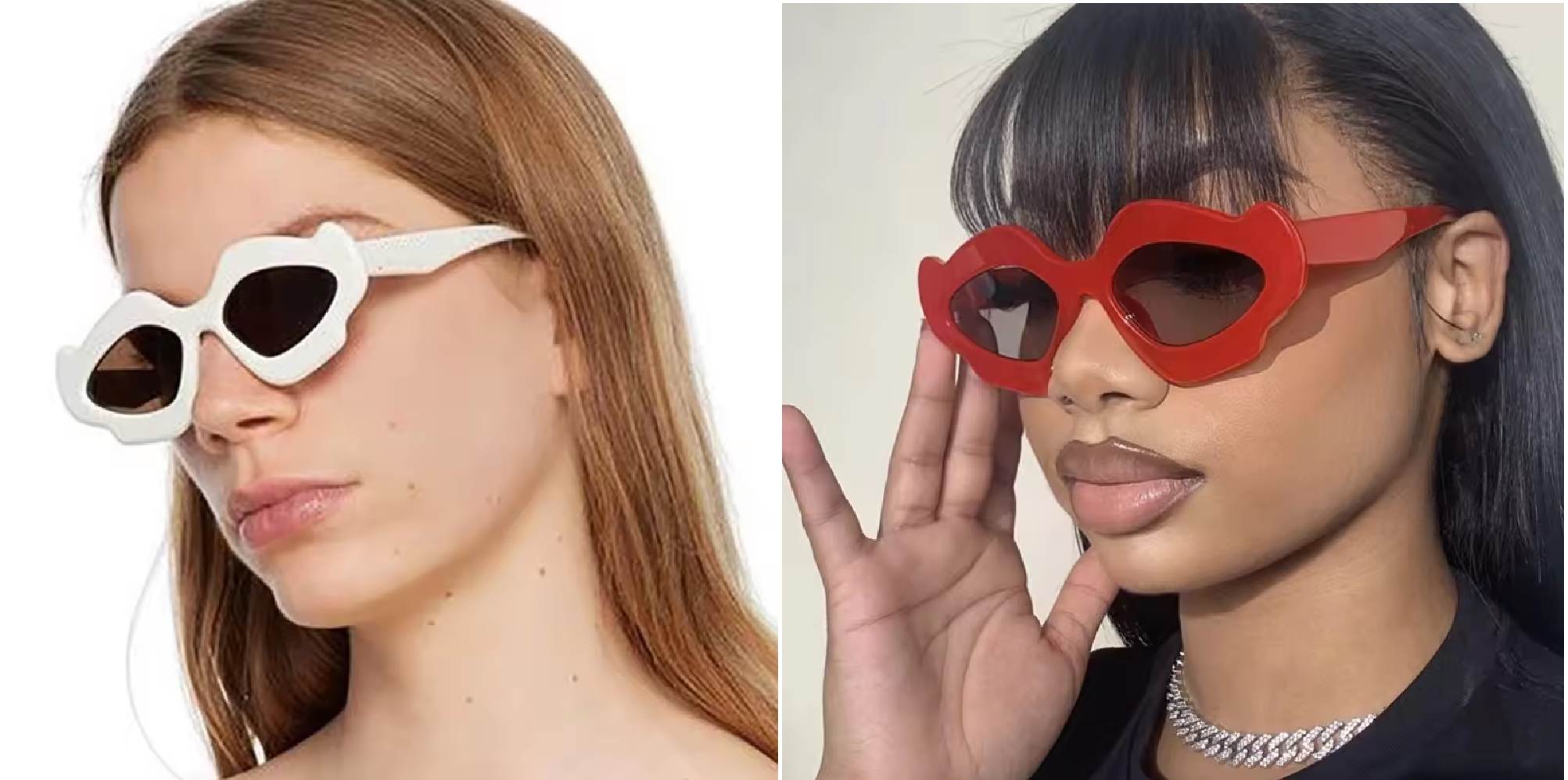 AUGEN Modern Flame Plastic Unisex Sunglasses UV 400 Protected Medium Size (195-C7)