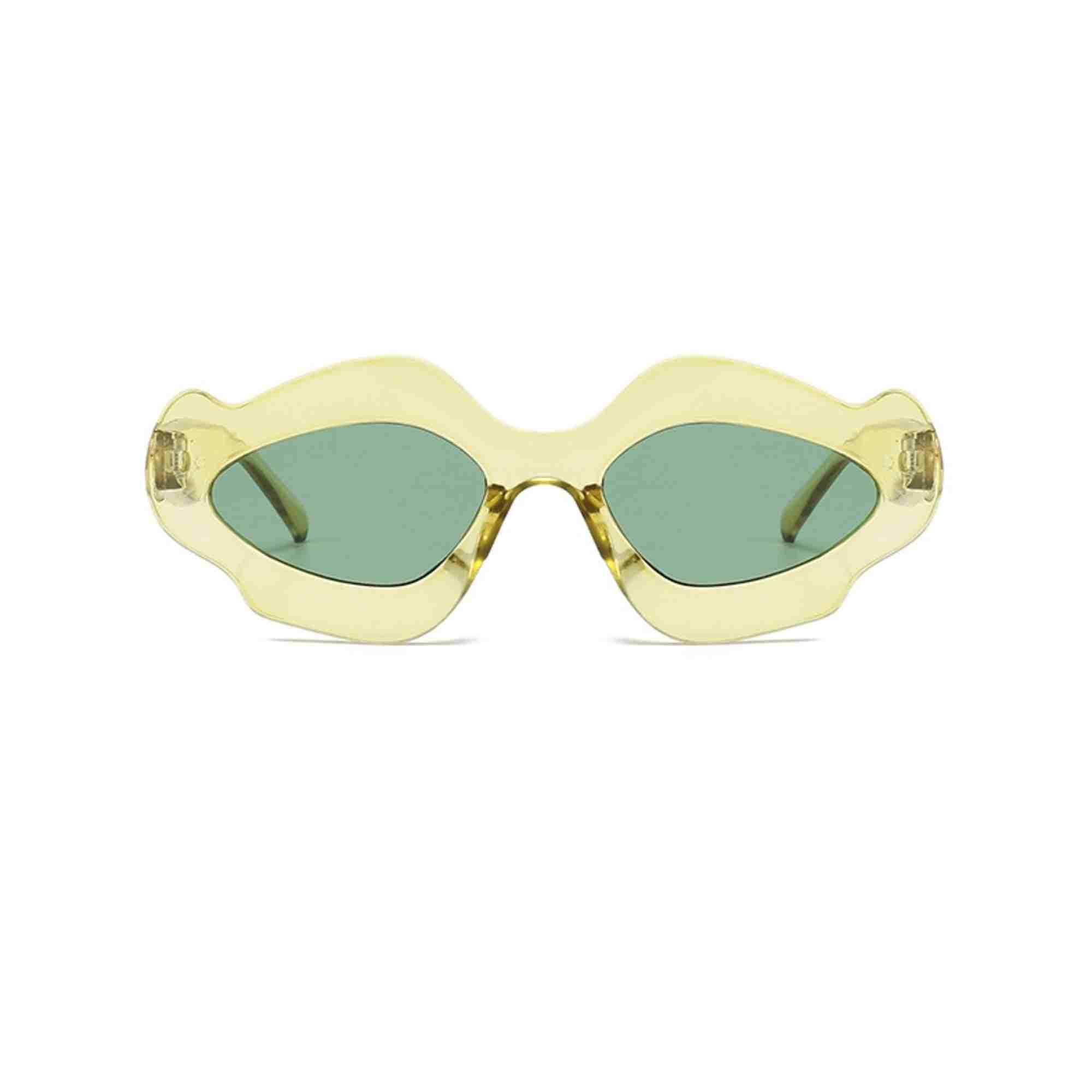 AUGEN Modern Flame Plastic Unisex Sunglasses UV 400 Protected Medium Size (195-C8)