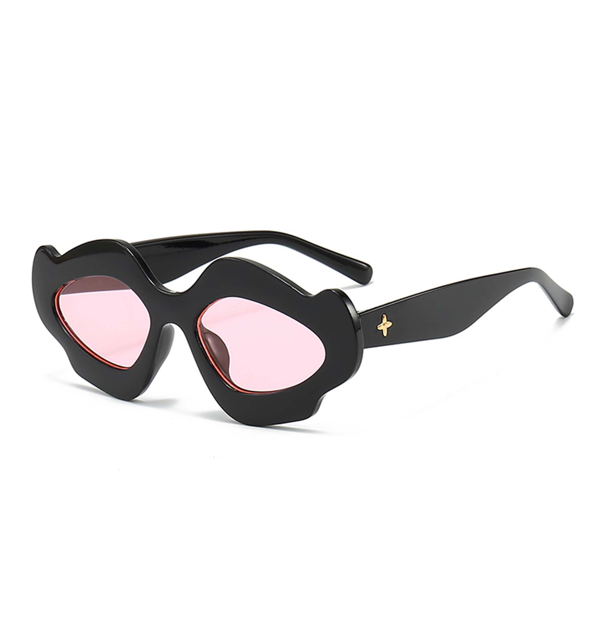 AUGEN Modern Flame Plastic Unisex Sunglasses UV 400 Protected Medium Size (195-C9)