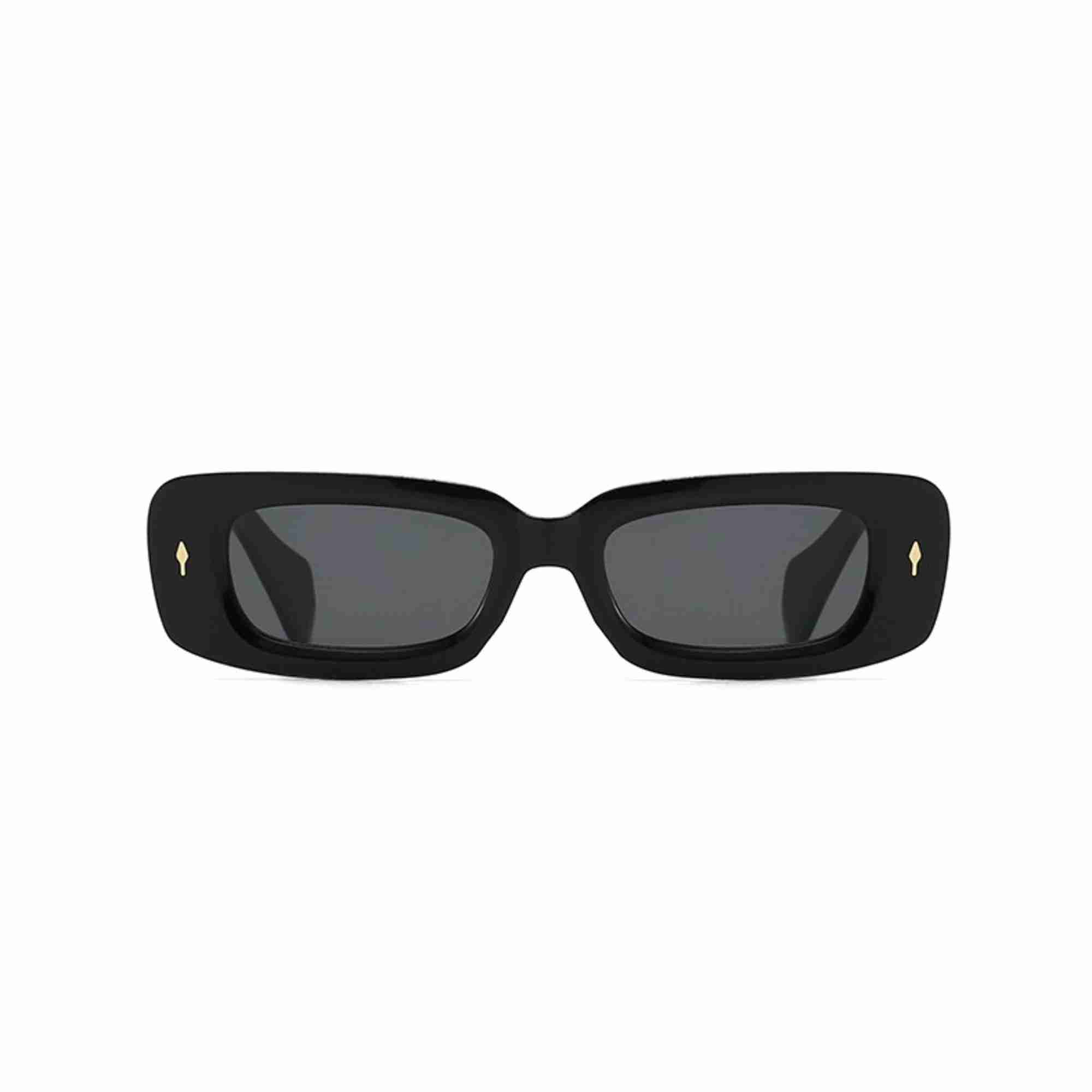 AUGEN Casual Rectangular Plastic Unisex Sunglasses UV 400 Protected Medium Size (196-C1)