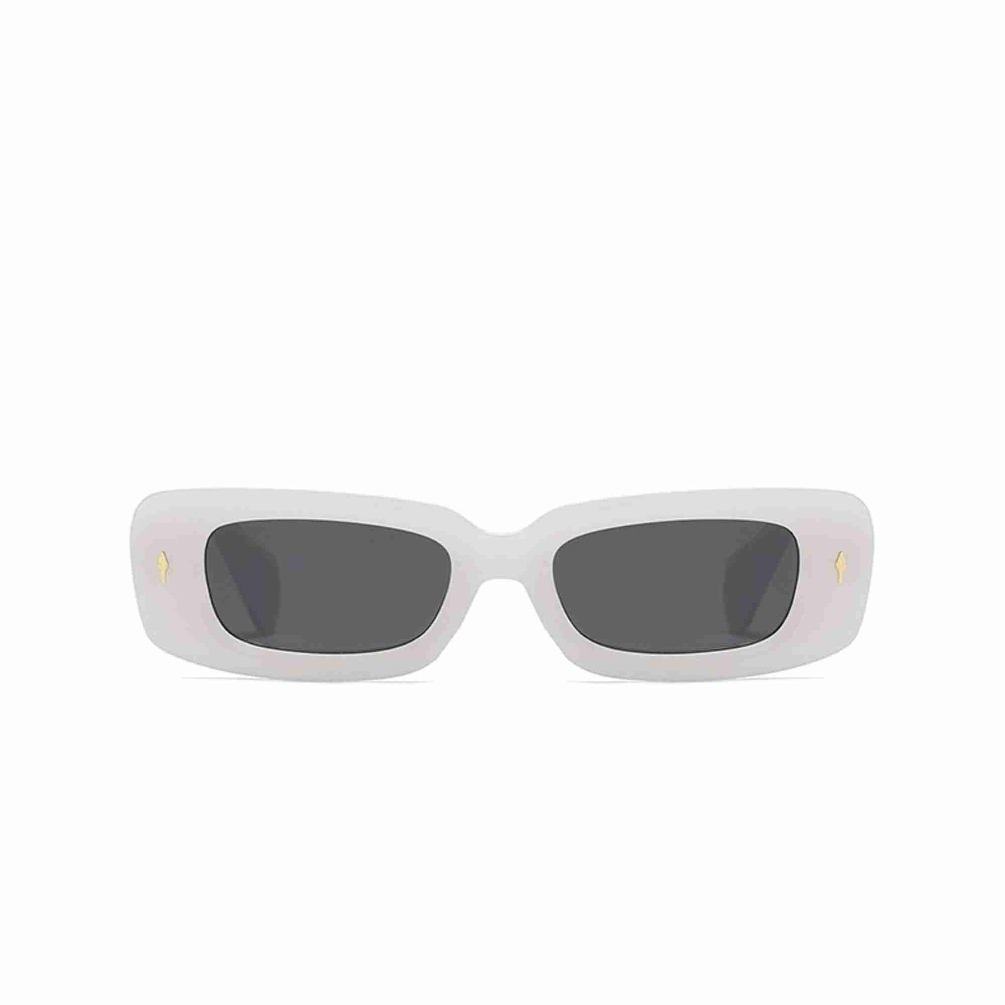 AUGEN Casual Rectangular Plastic Unisex Sunglasses UV 400 Protected Medium Size (196-C10)