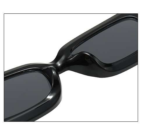 AUGEN Casual Rectangular Plastic Unisex Sunglasses UV 400 Protected Medium Size (196-C2)