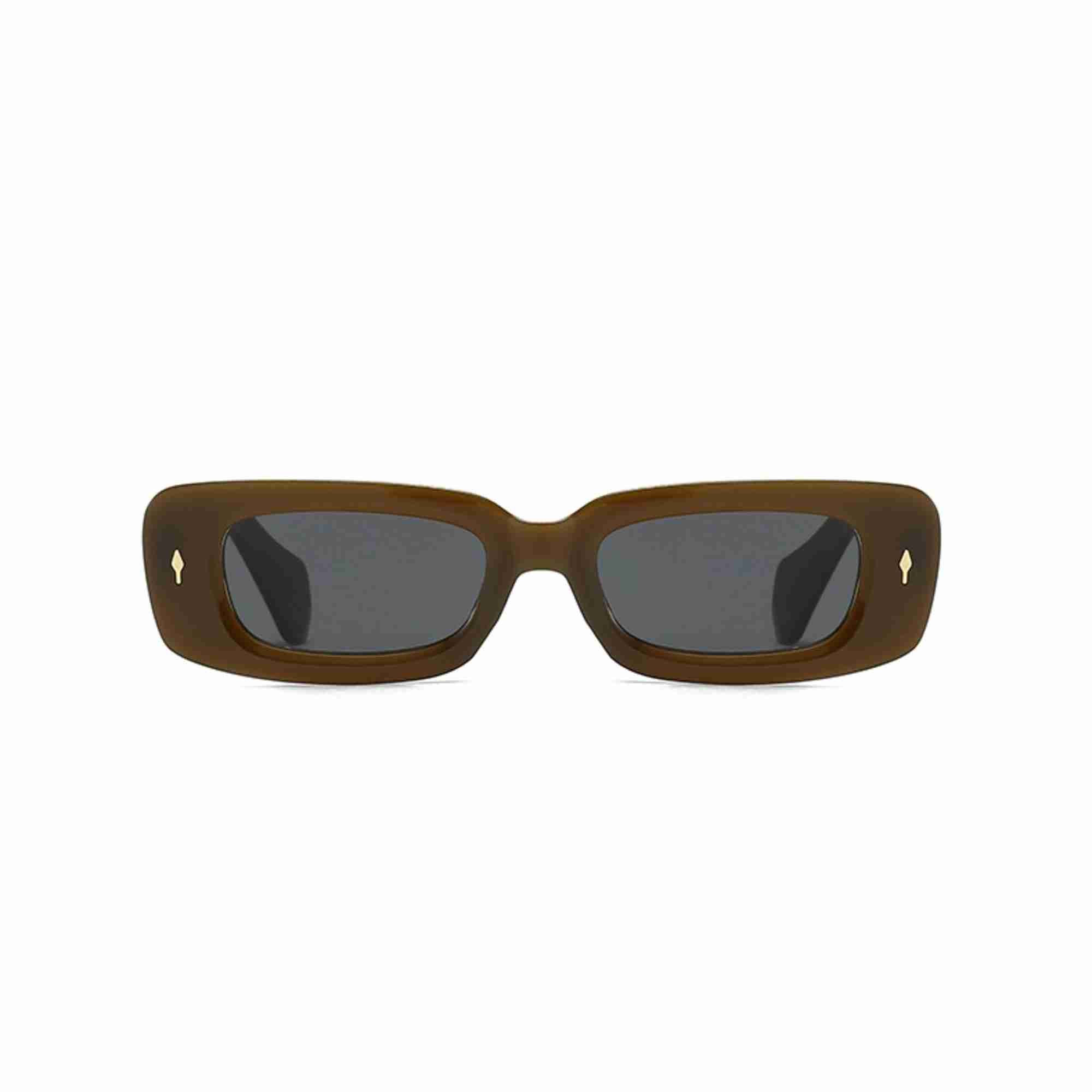 AUGEN Casual Rectangular Plastic Unisex Sunglasses UV 400 Protected Medium Size (196-C4)