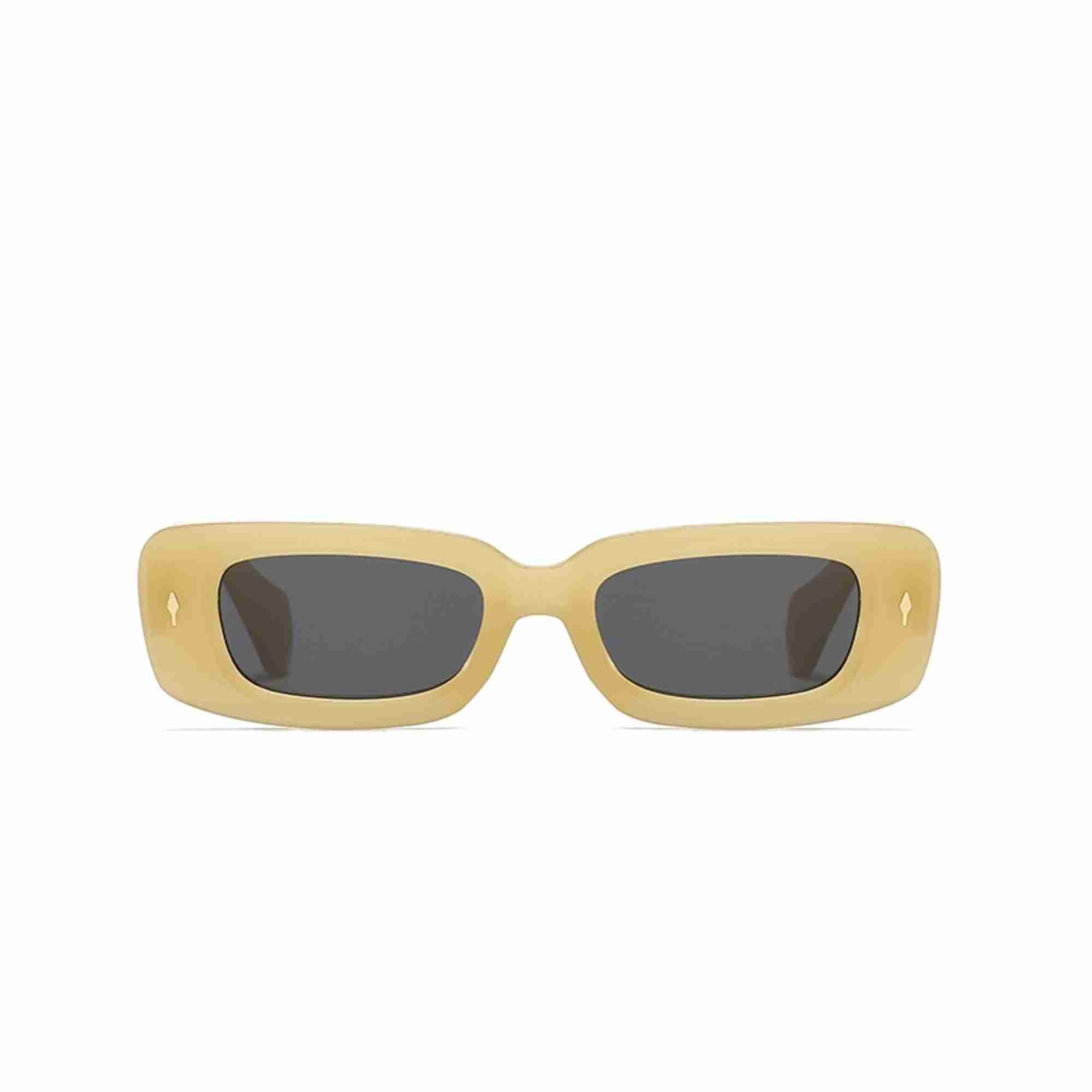 AUGEN Casual Rectangular Plastic Unisex Sunglasses UV 400 Protected Medium Size (196-C5)