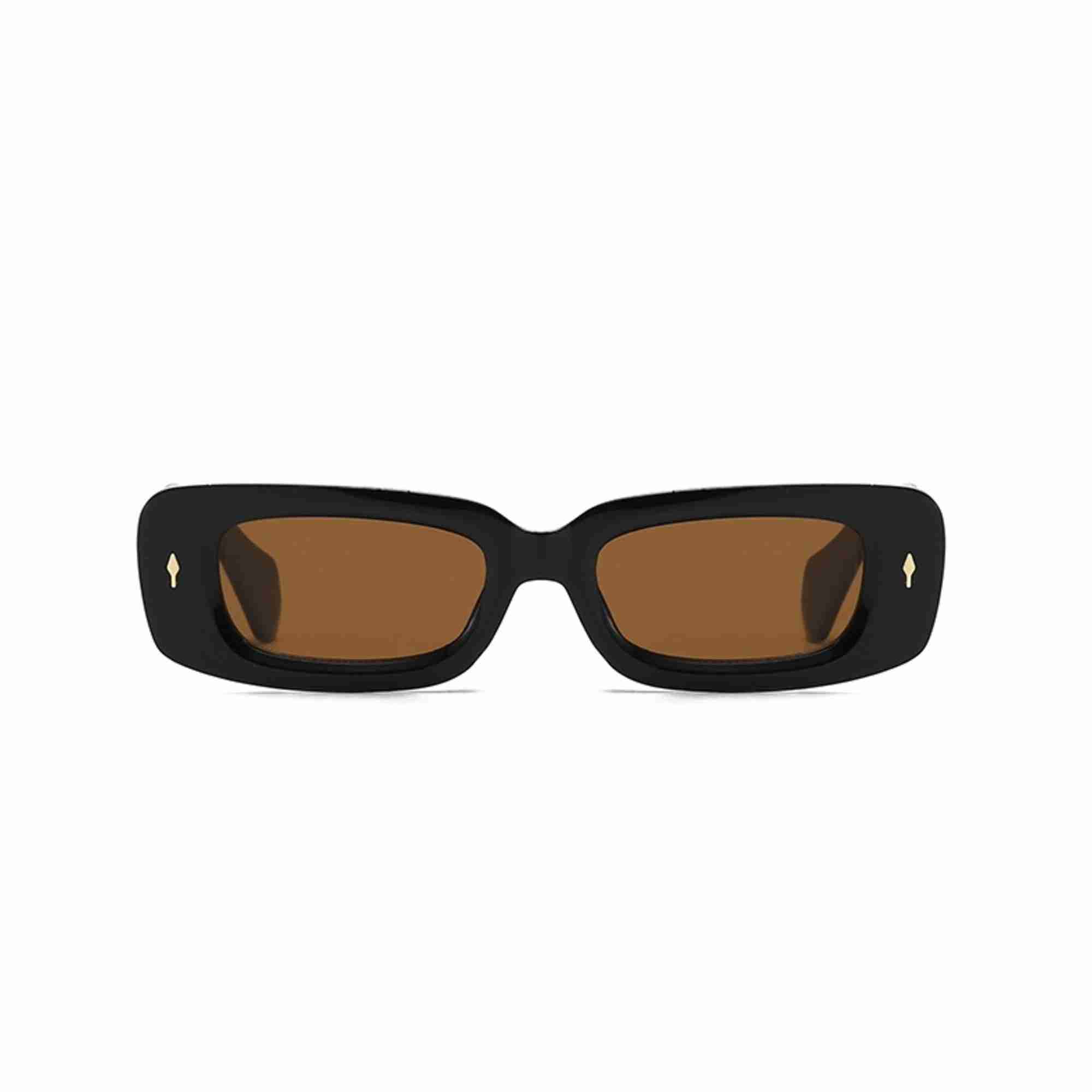 AUGEN Casual Rectangular Plastic Unisex Sunglasses UV 400 Protected Medium Size (196-C7)