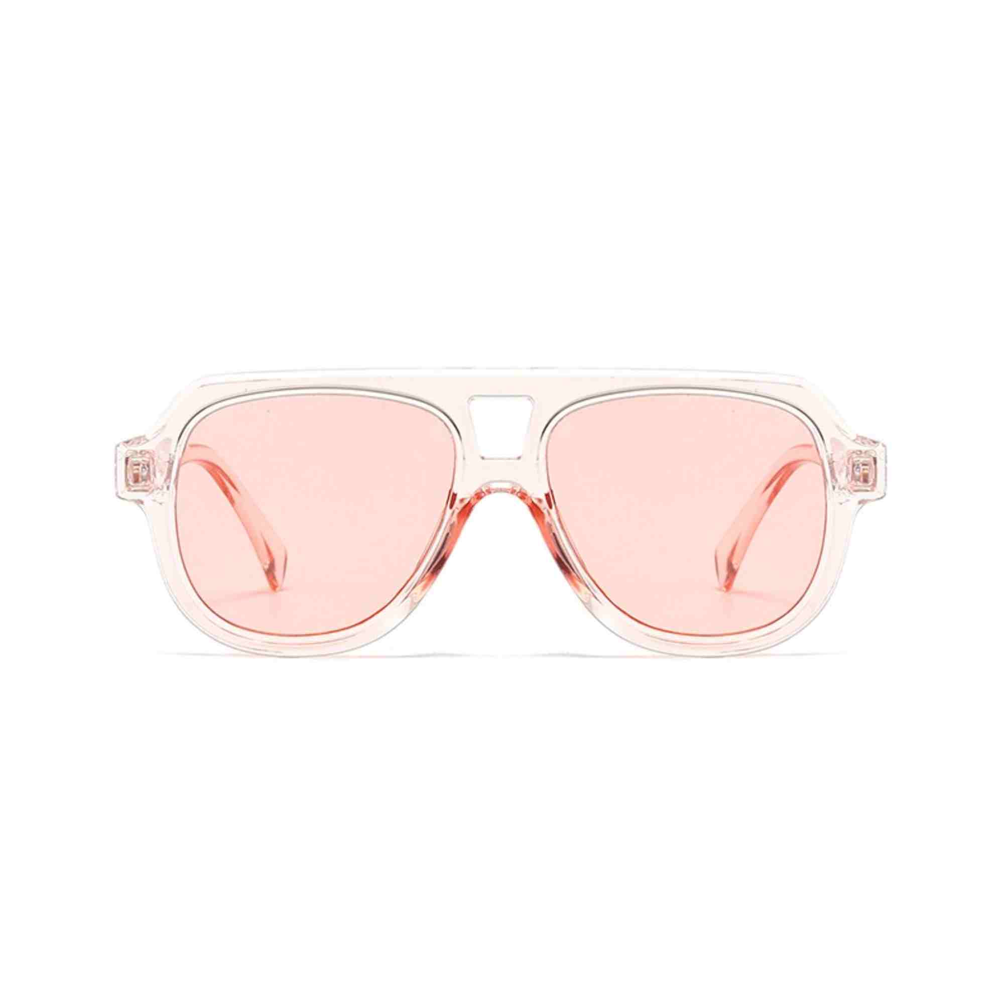 AUGEN Casual Pilot Plastic Unisex Sunglasses UV 400 Protected Large Size (198-C2)