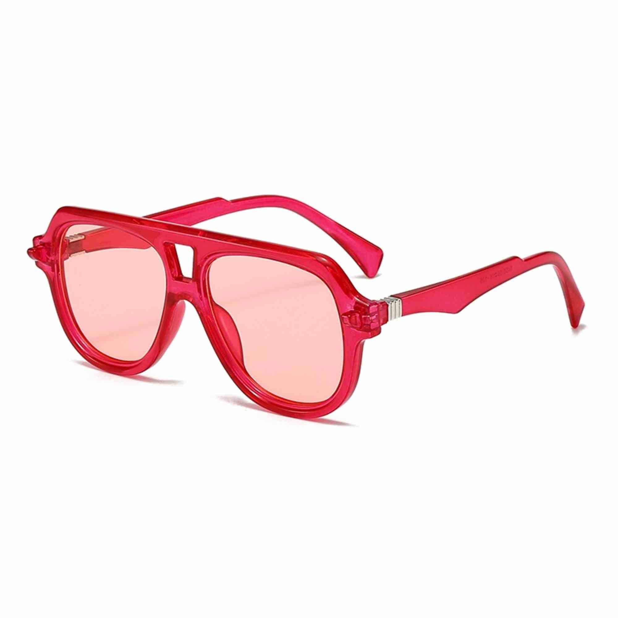 AUGEN Casual Pilot Plastic Unisex Sunglasses UV 400 Protected Large Size (198-C3)